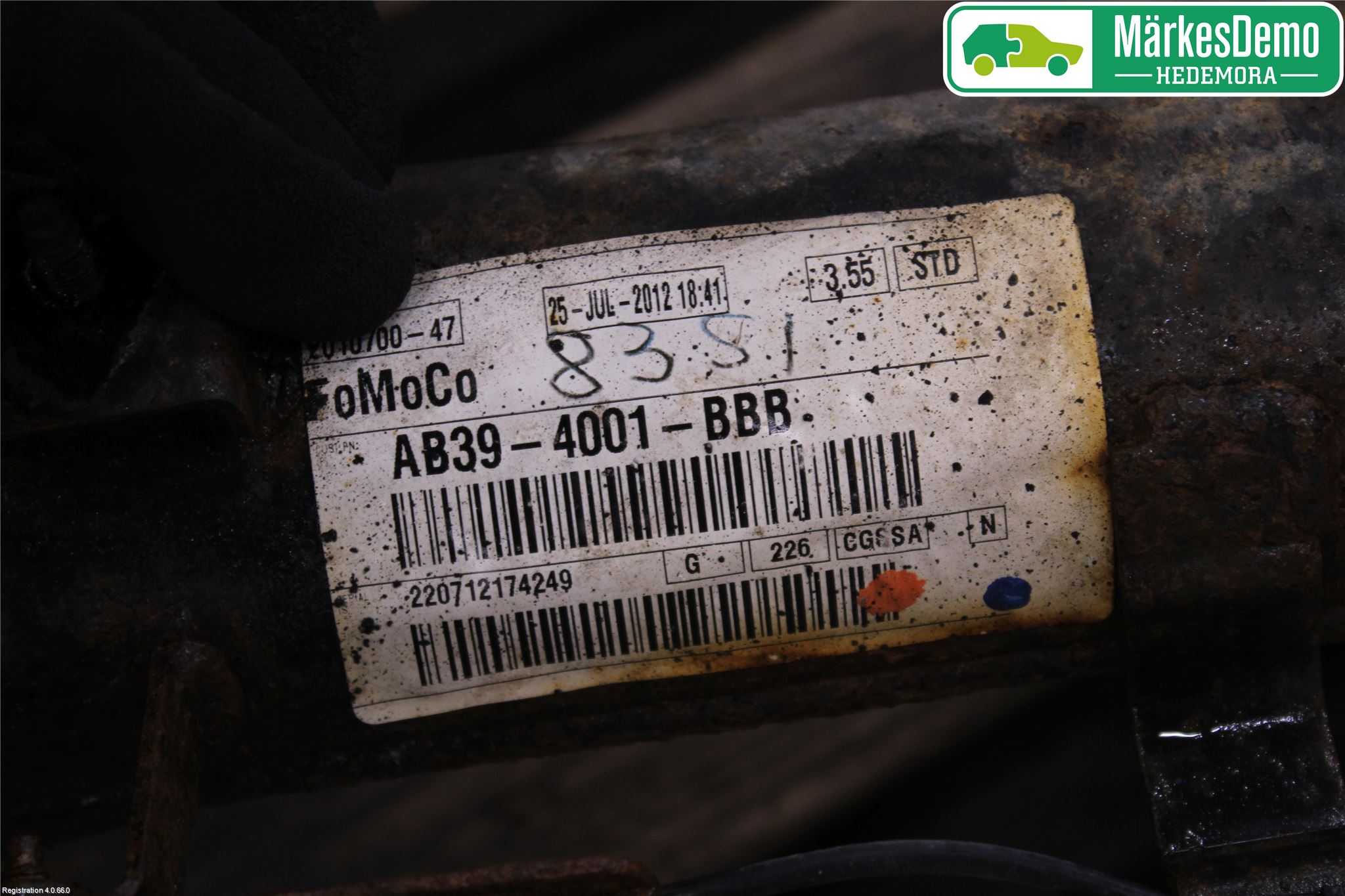 Ford RANGER EU 12-23 Bakaxel