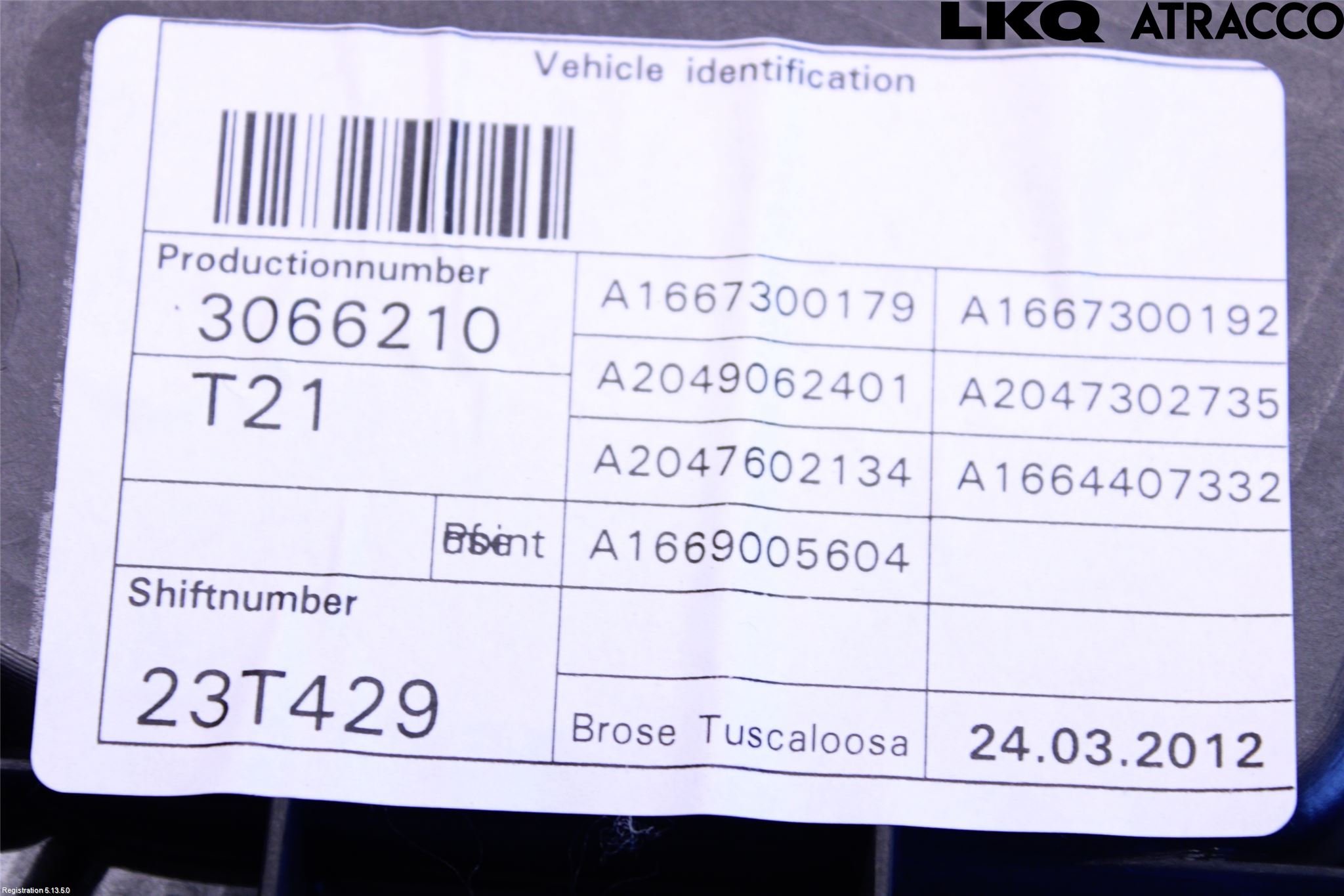 Mercedes-Benz MB ML/GLE-KLASS (W166) 12-18 Fönsterhiss El Kompl
