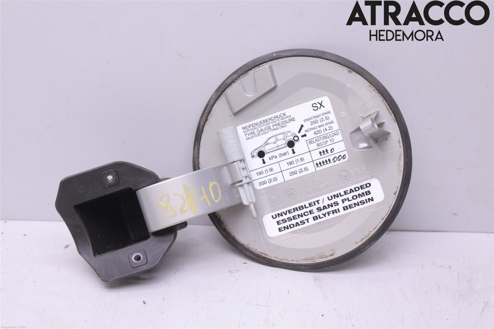 Opel ASTRA H 04-12 Tanklucka