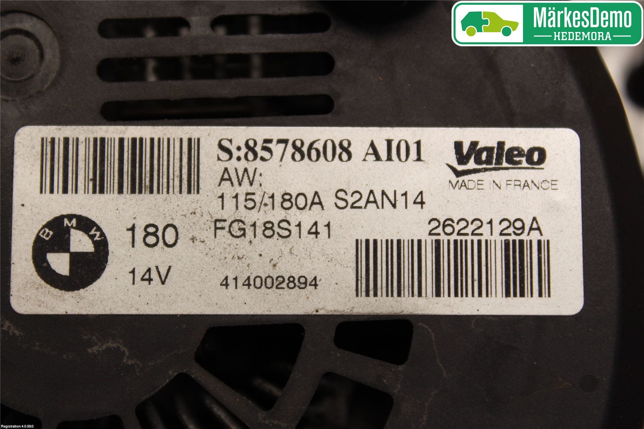 BMW 1 F20/F21 11-19 Generator