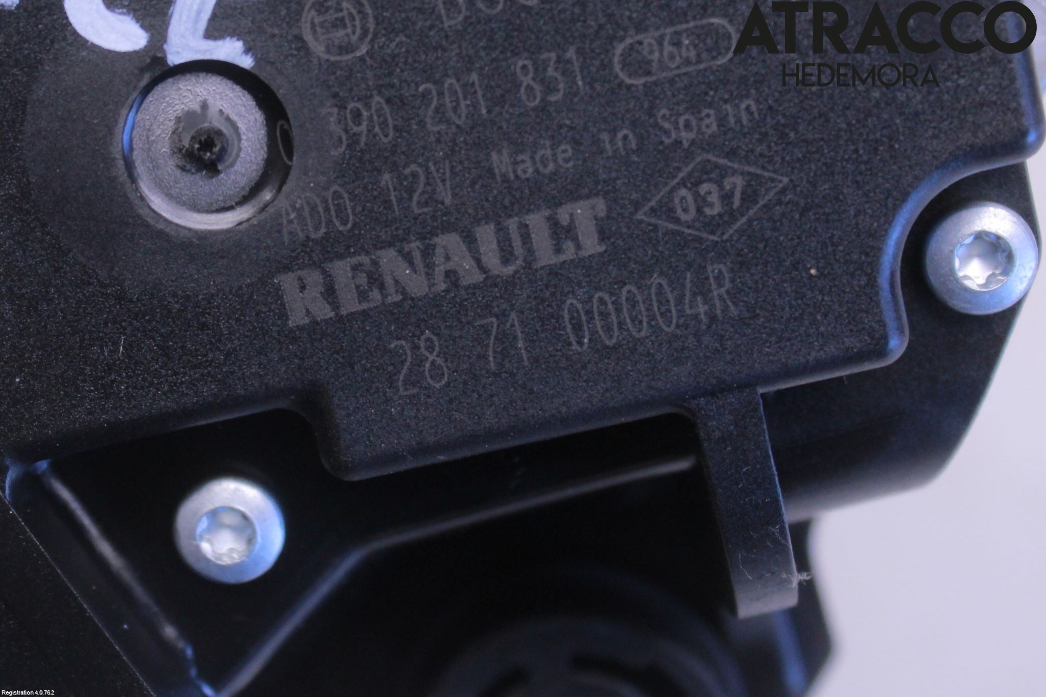 Renault LAGUNA III 08-10 Torkarmotor Baklucka