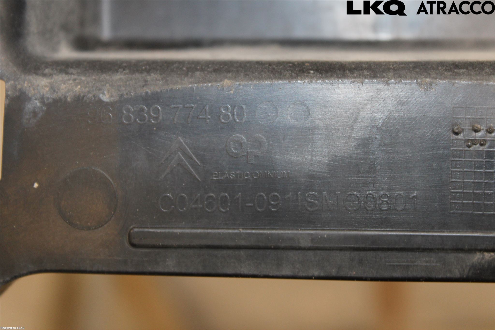 Citroen DS3 Stötfångare Deformelement Bak