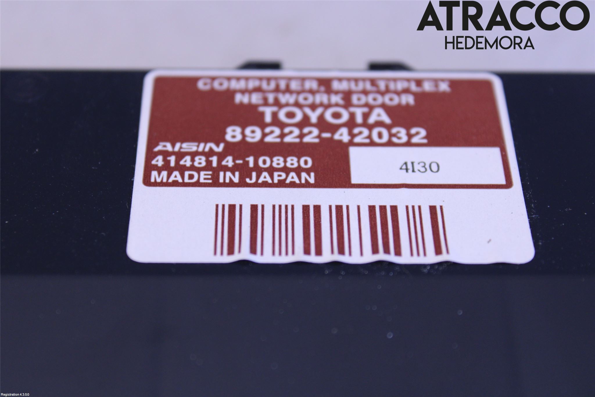 Toyota RAV4 13-18 Styrenhet Baklucka