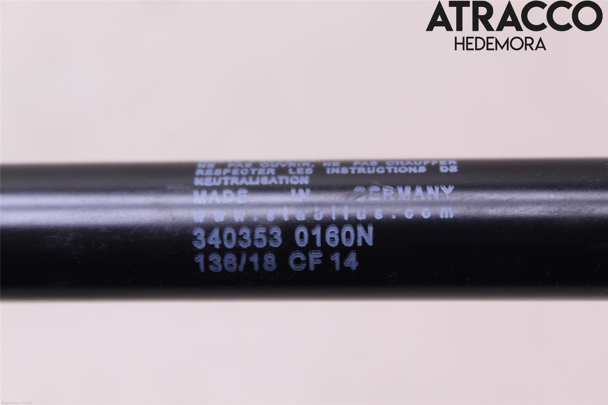 Mopedbil Ligier LIGIER JS 50 Gasfjäder Baklucka