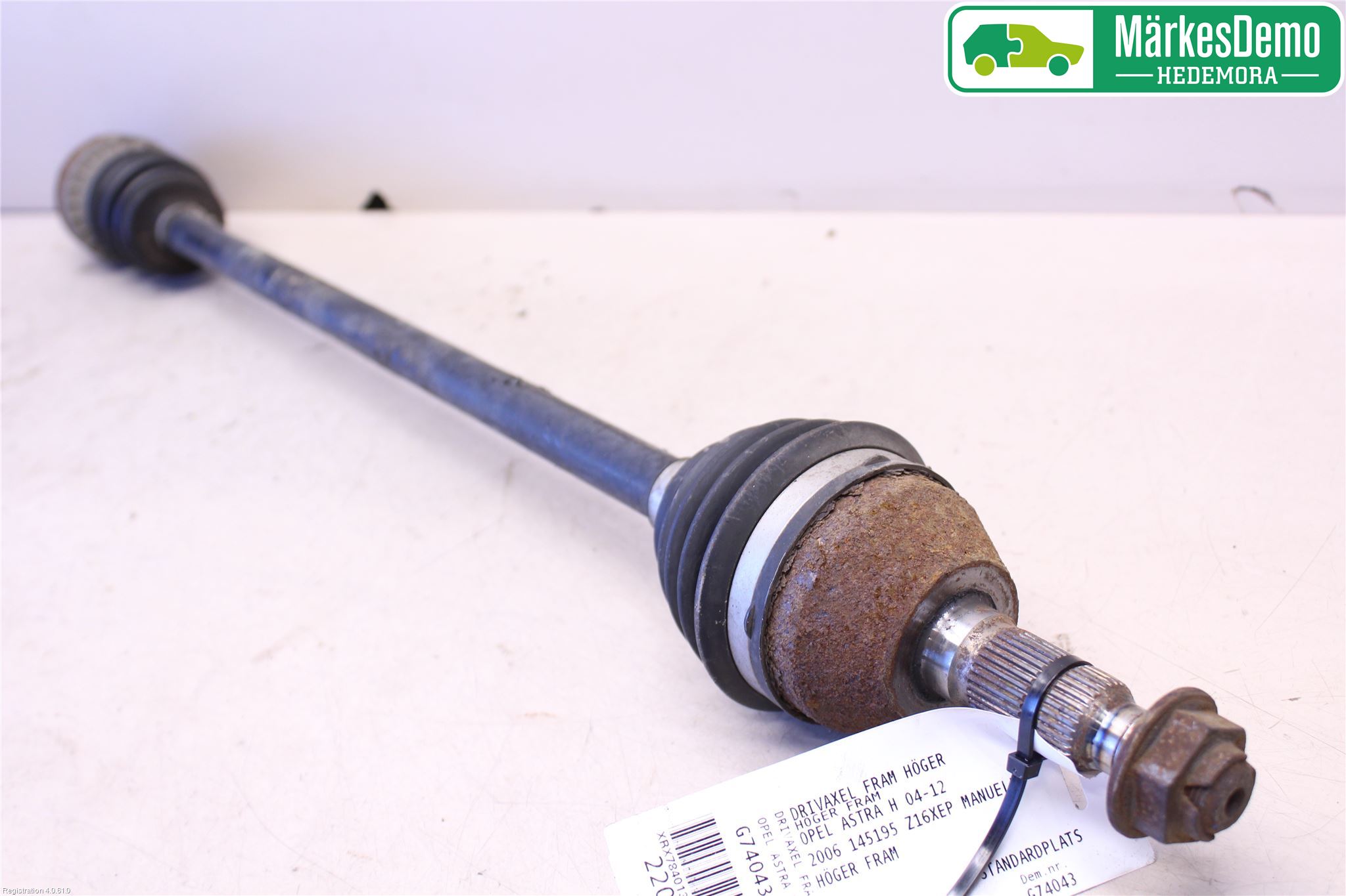 Opel ASTRA H 04-12 Drivaxel Fram Höger