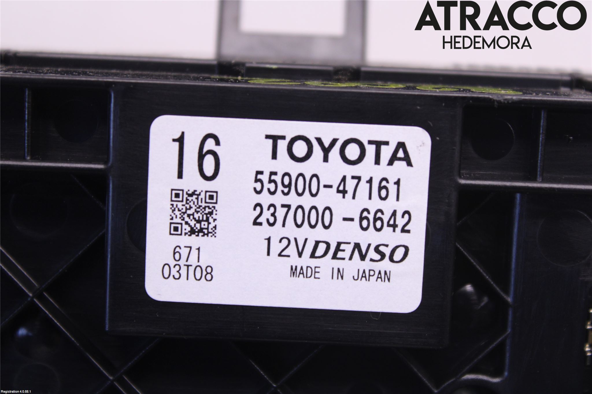 Toyota PRIUS+ ZVW40 12-20 Ac Styrenhet Ac Manöveren