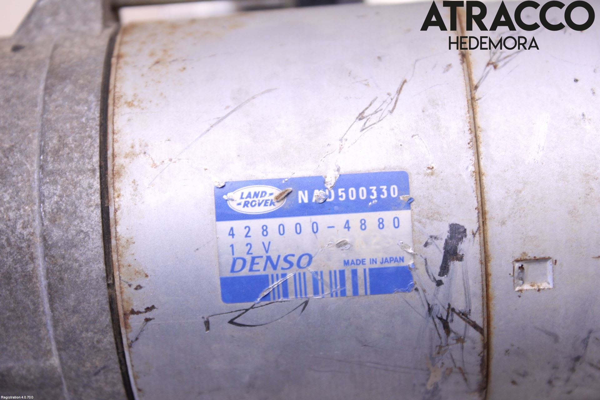 Landrover LAND ROVER RANGE ROVER L322 02-12 Startmotor Diesel