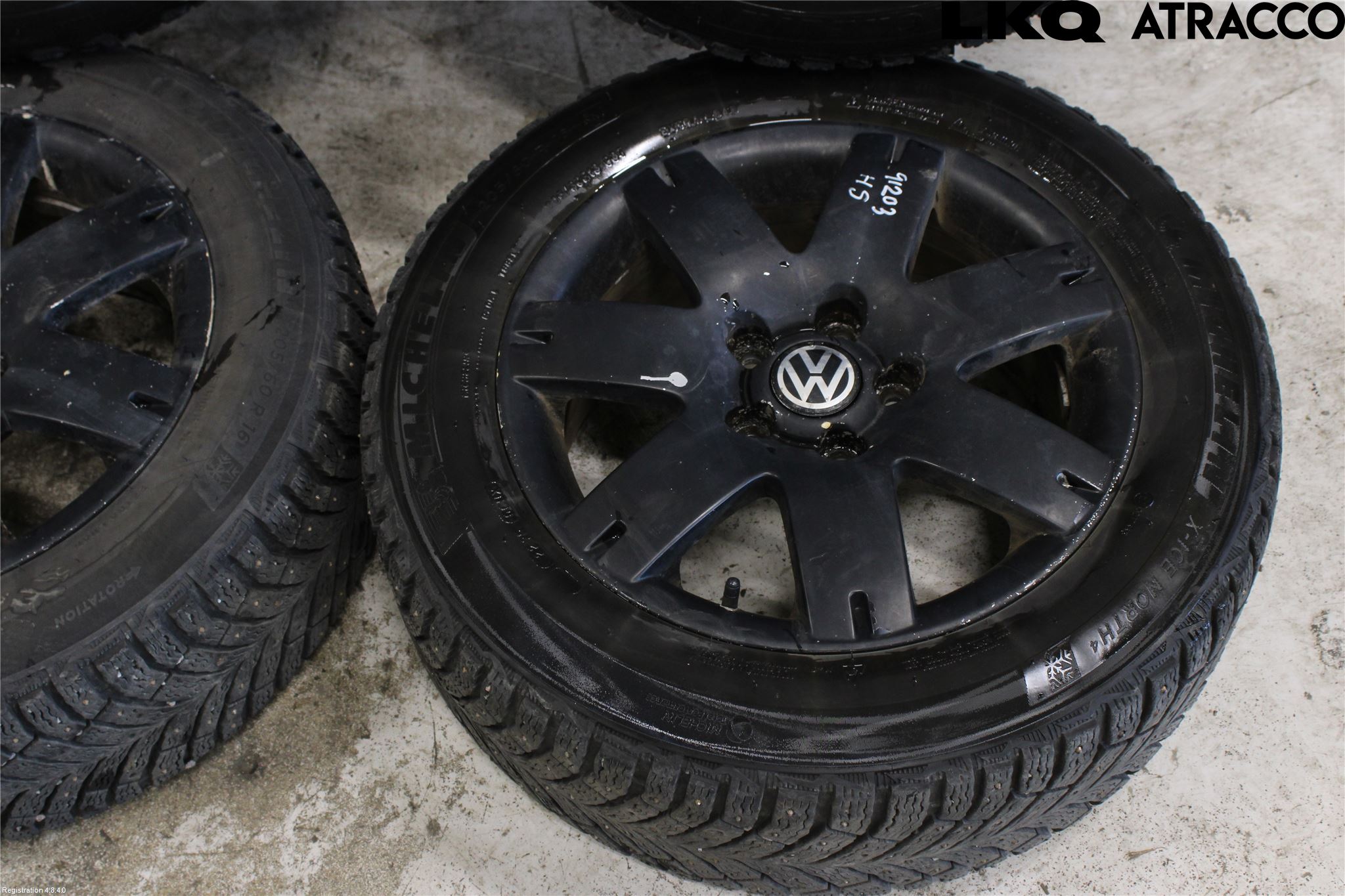 Audi A4/S4 05-07 Vinterdäck Alumfälg 4St