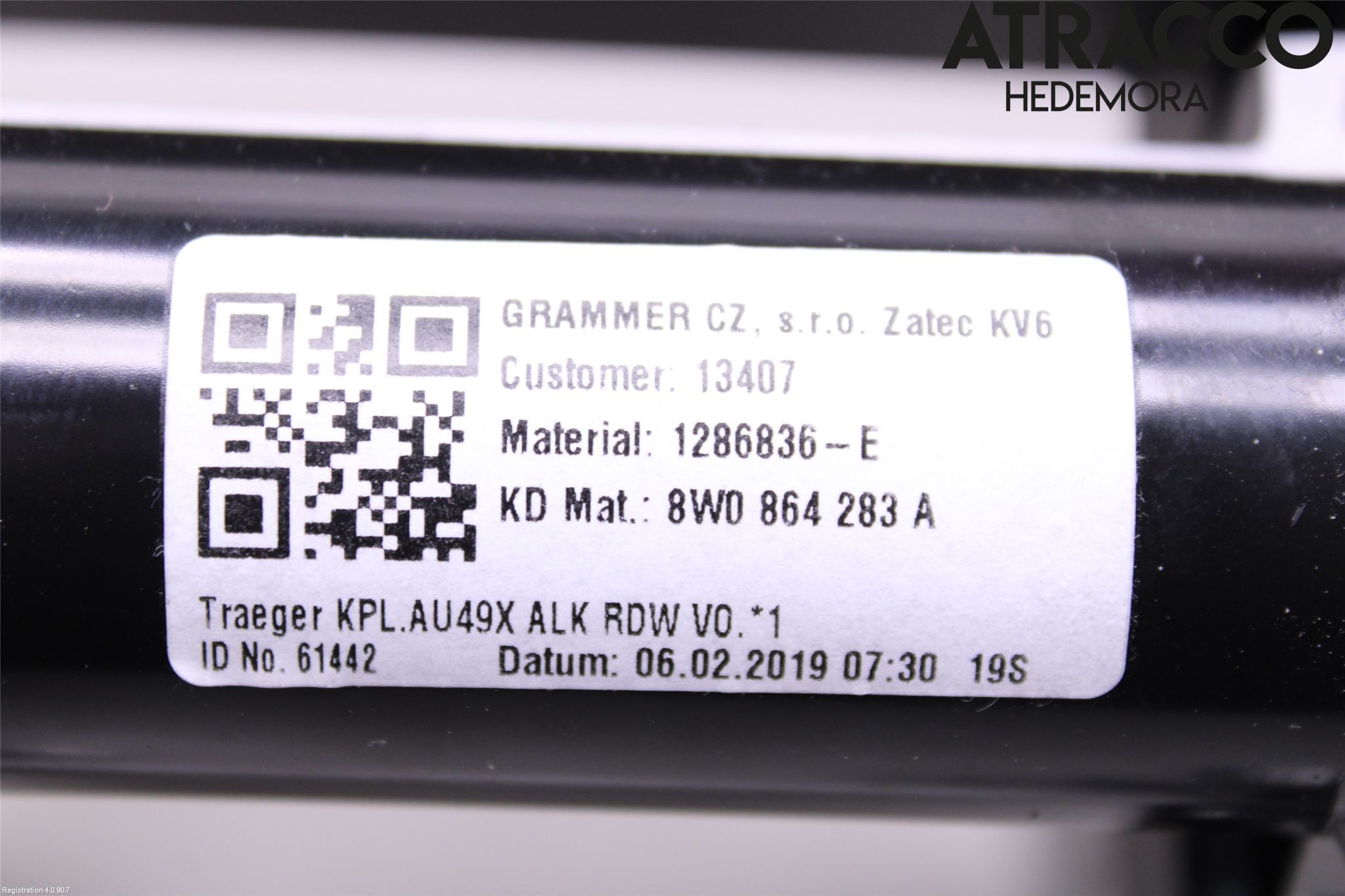 Audi A4/S4 B9 20- Inredning Armstöd