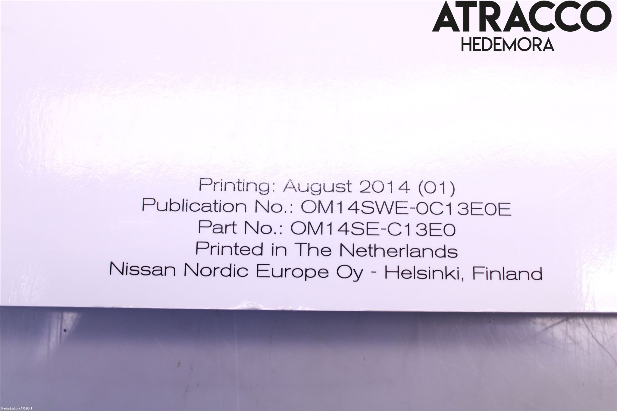 Nissan PULSAR Instruktionsbok