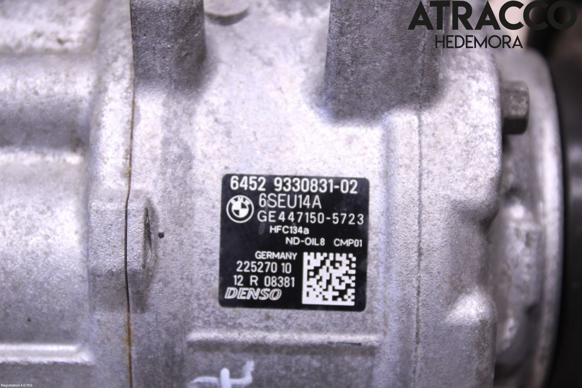 BMW 3 F30/F31/F80 12-19 Ac Kompressor
