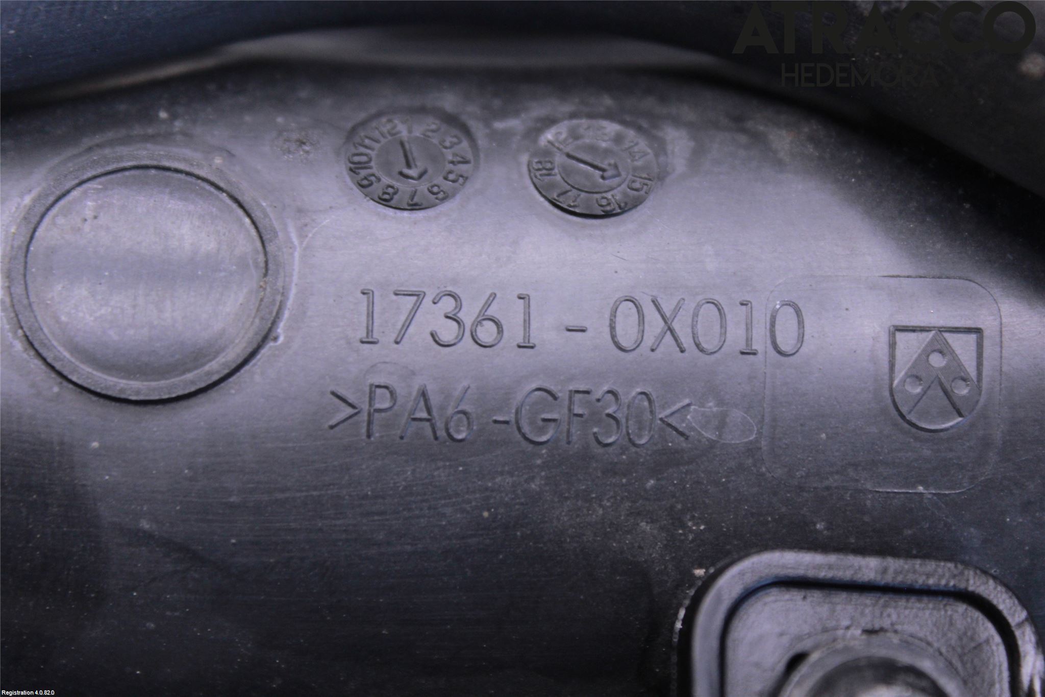 Toyota AVENSIS 09-15 Laddluft-Intercoolerrör