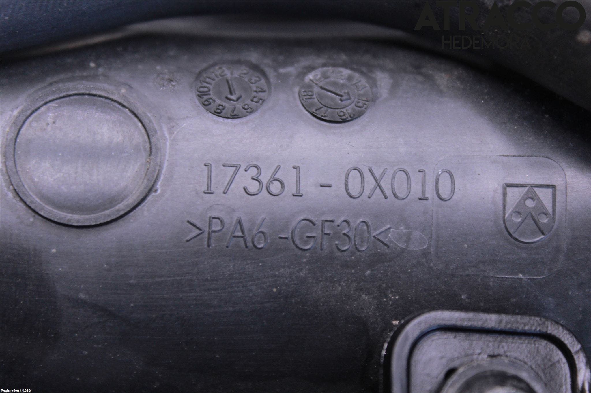 Toyota AVENSIS 09-15 Laddluft-Intercoolerrör