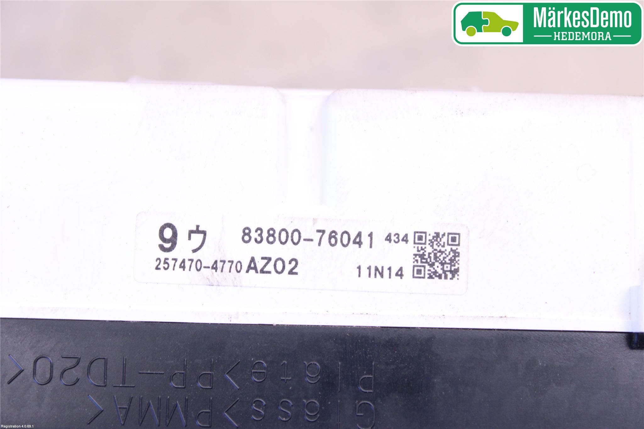 Lexus CT 200h Instrument Komb