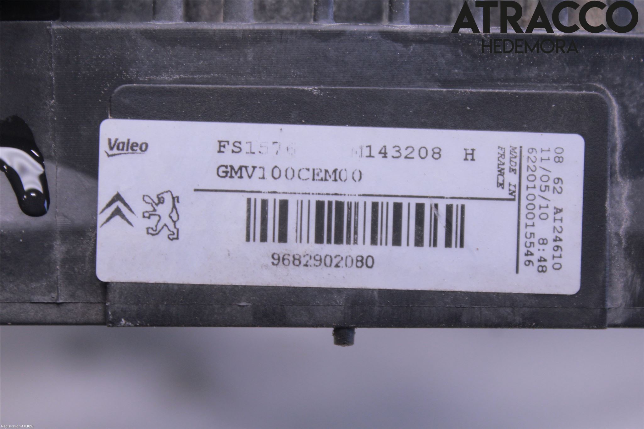 Citroen C3 10-17 Kylfläkt El