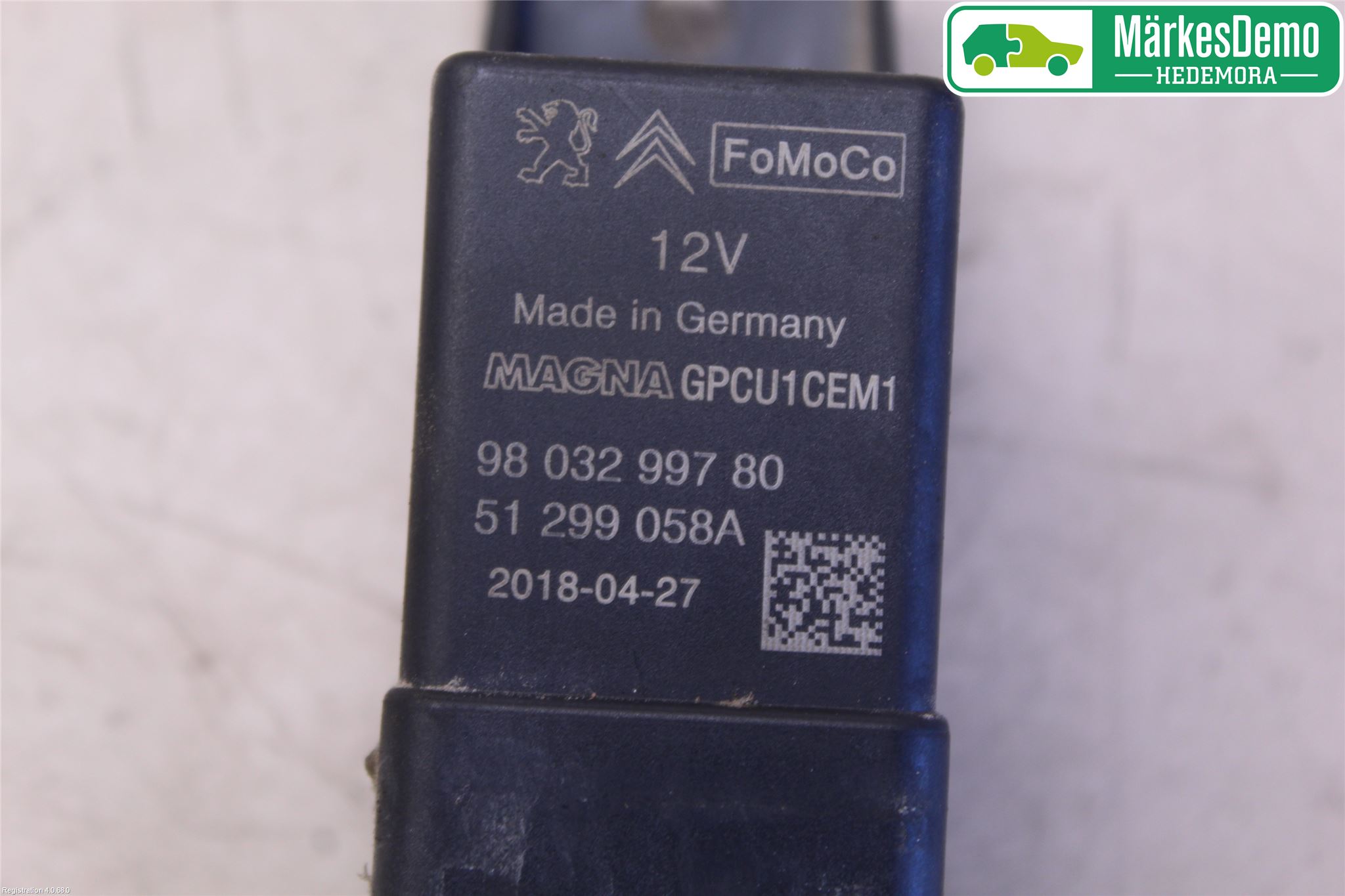 Peugeot EXPERT/E-EXPERT 17- Relä Glödning Diesel