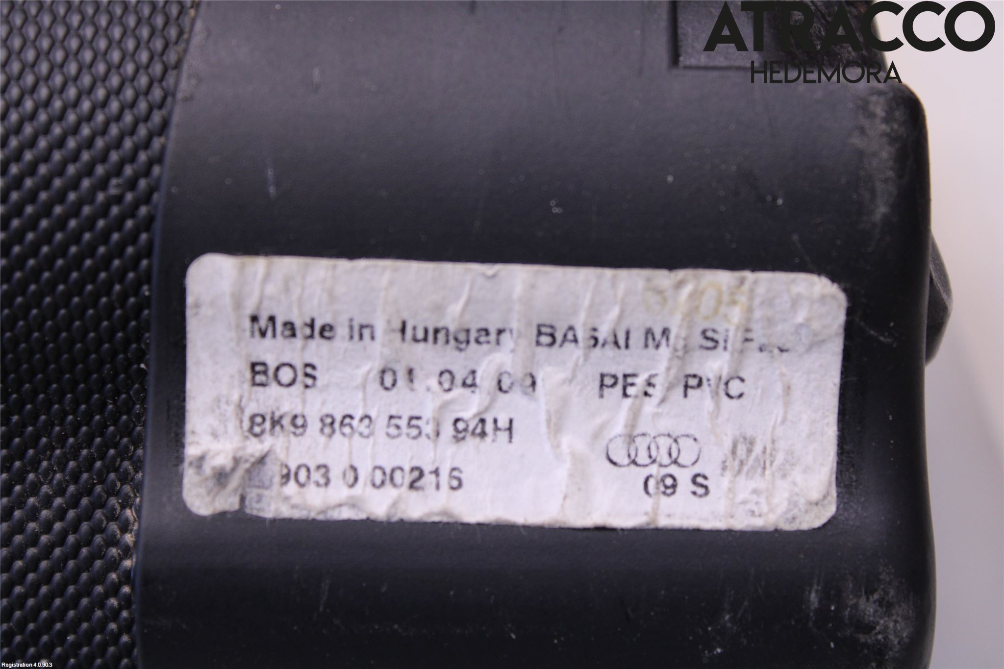 Audi A4 ALLROAD 09-16 Insynskydd