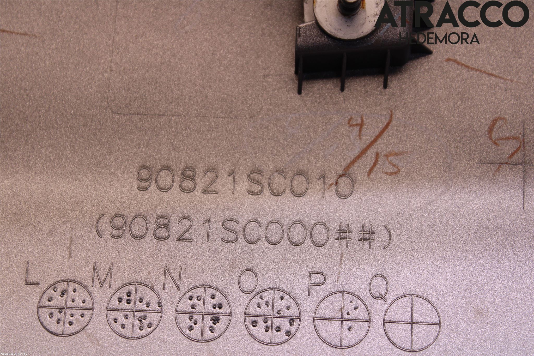 Subaru OUTBACK 10-15 Huv Luftintag