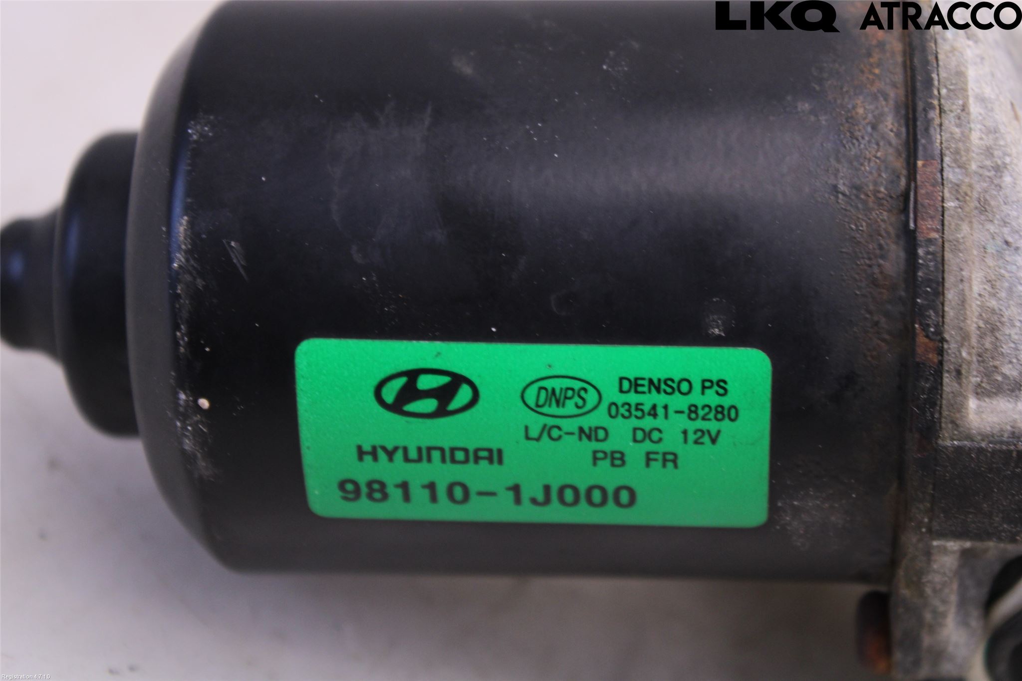 Hyundai i20 PB 09-14 Torkarmotor Vindruta
