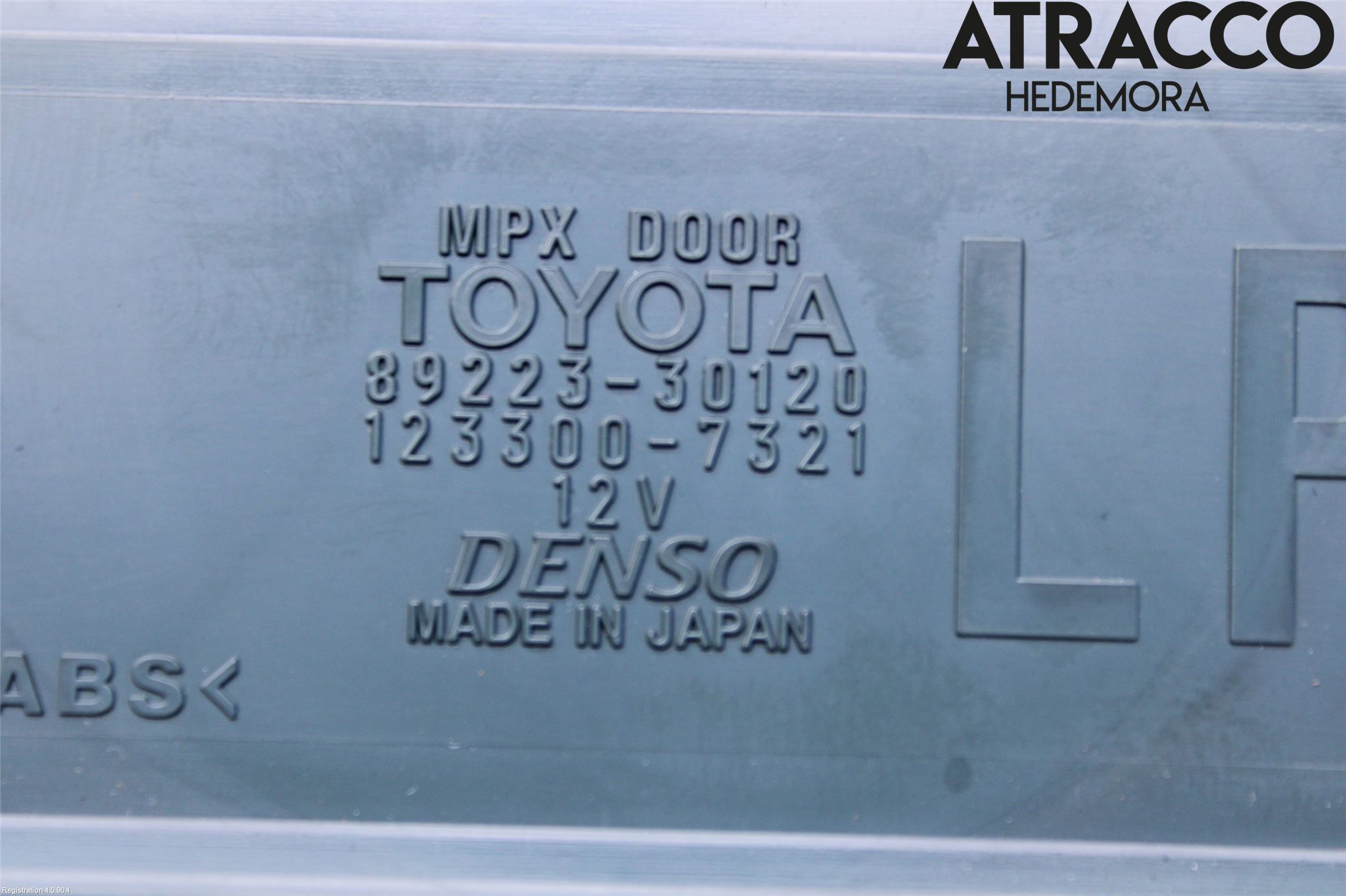 Lexus GS 300/430/450H 05-12 Styrenhet Dörr