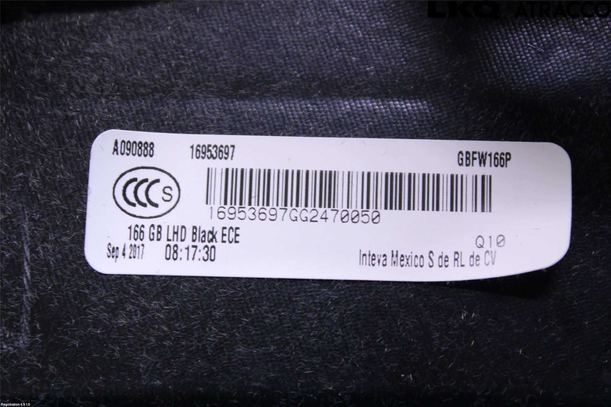 Mercedes-Benz MB ML/GLE-KLASS (W166) 12-18 Handskfack