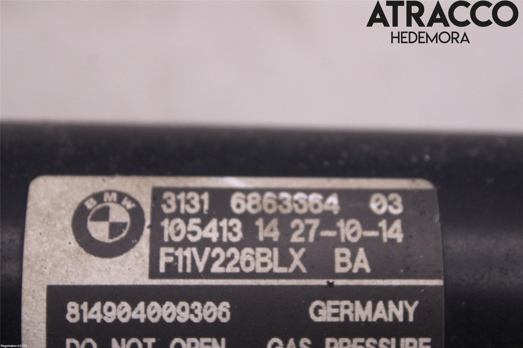 BMW 5 F10/F11/F18 09-17 Fjäderben Fram Höger