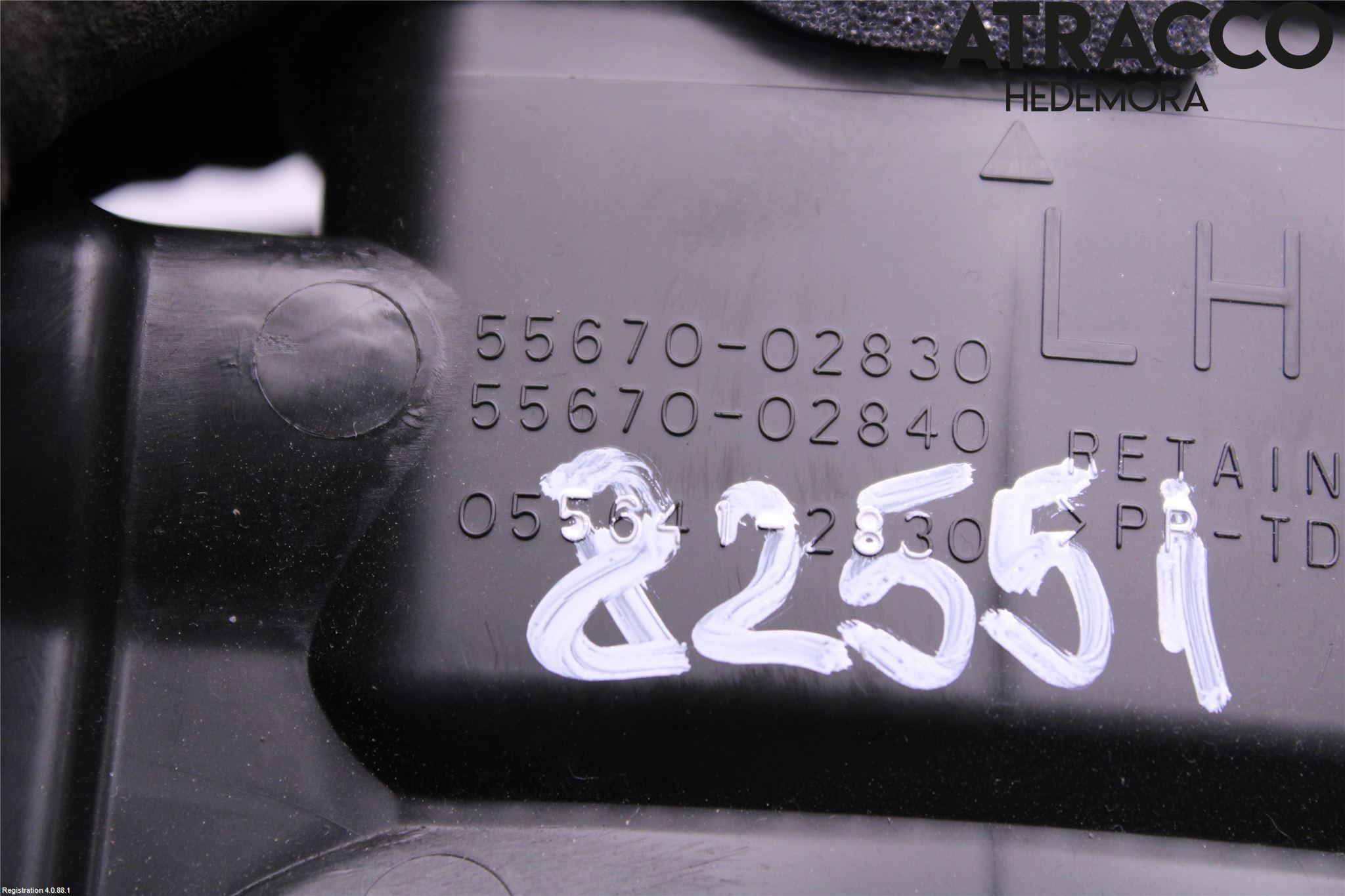 Toyota COROLLA 19- Defrosterkanal-Munstycke