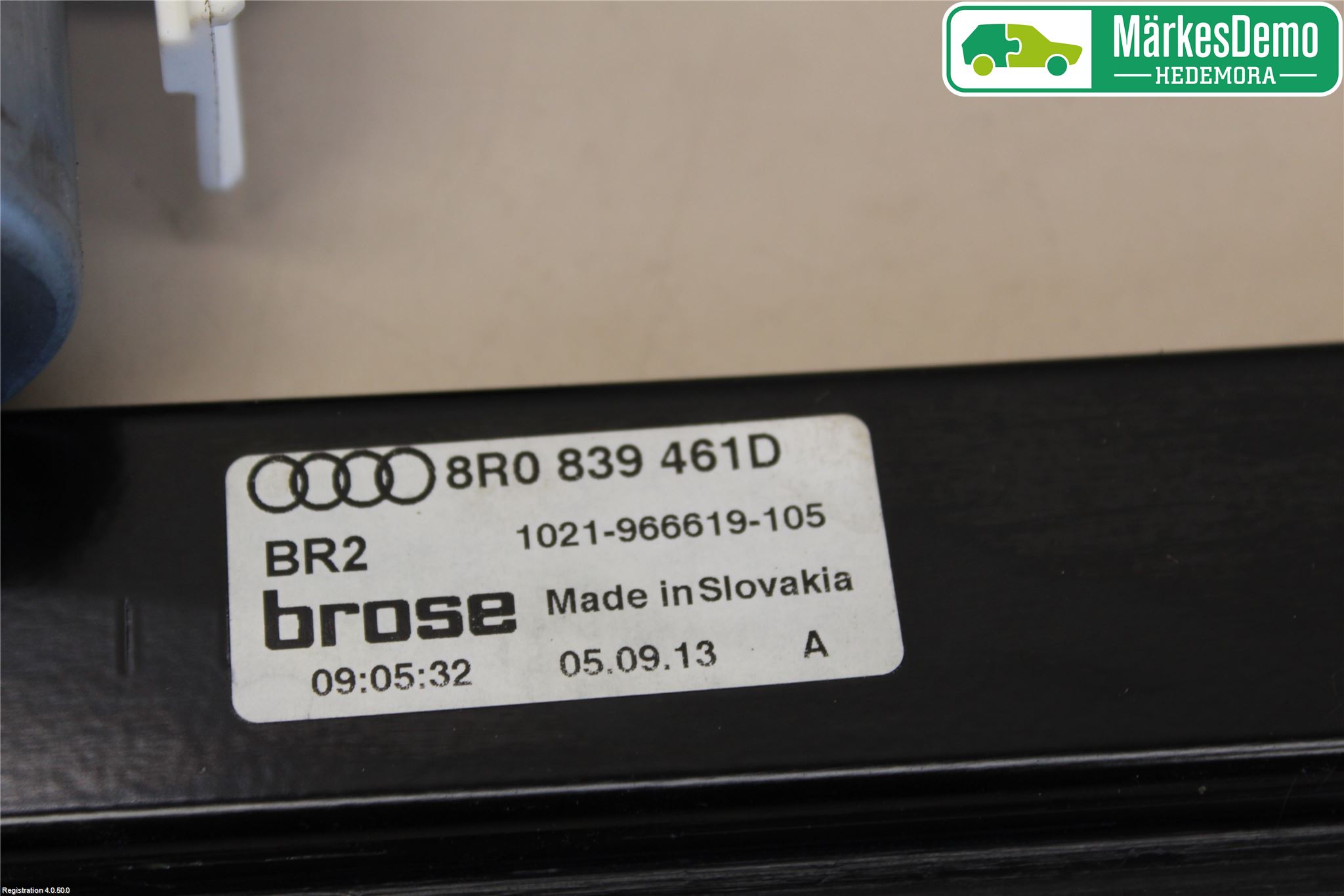 Audi Q5 09-16 Fönsterhiss El Kompl