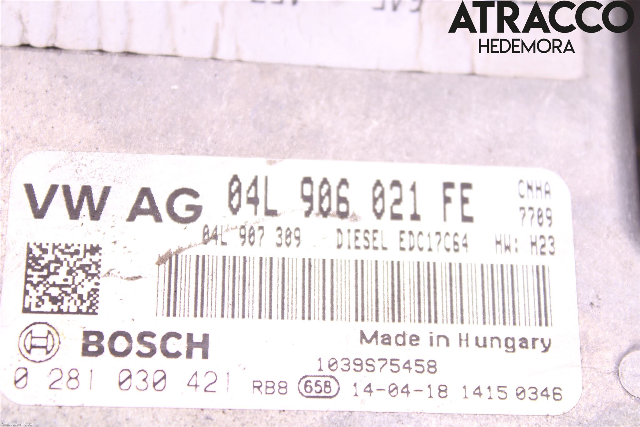 Audi A6/S6 4G 11-18 Styrenhet Inspump Diesel
