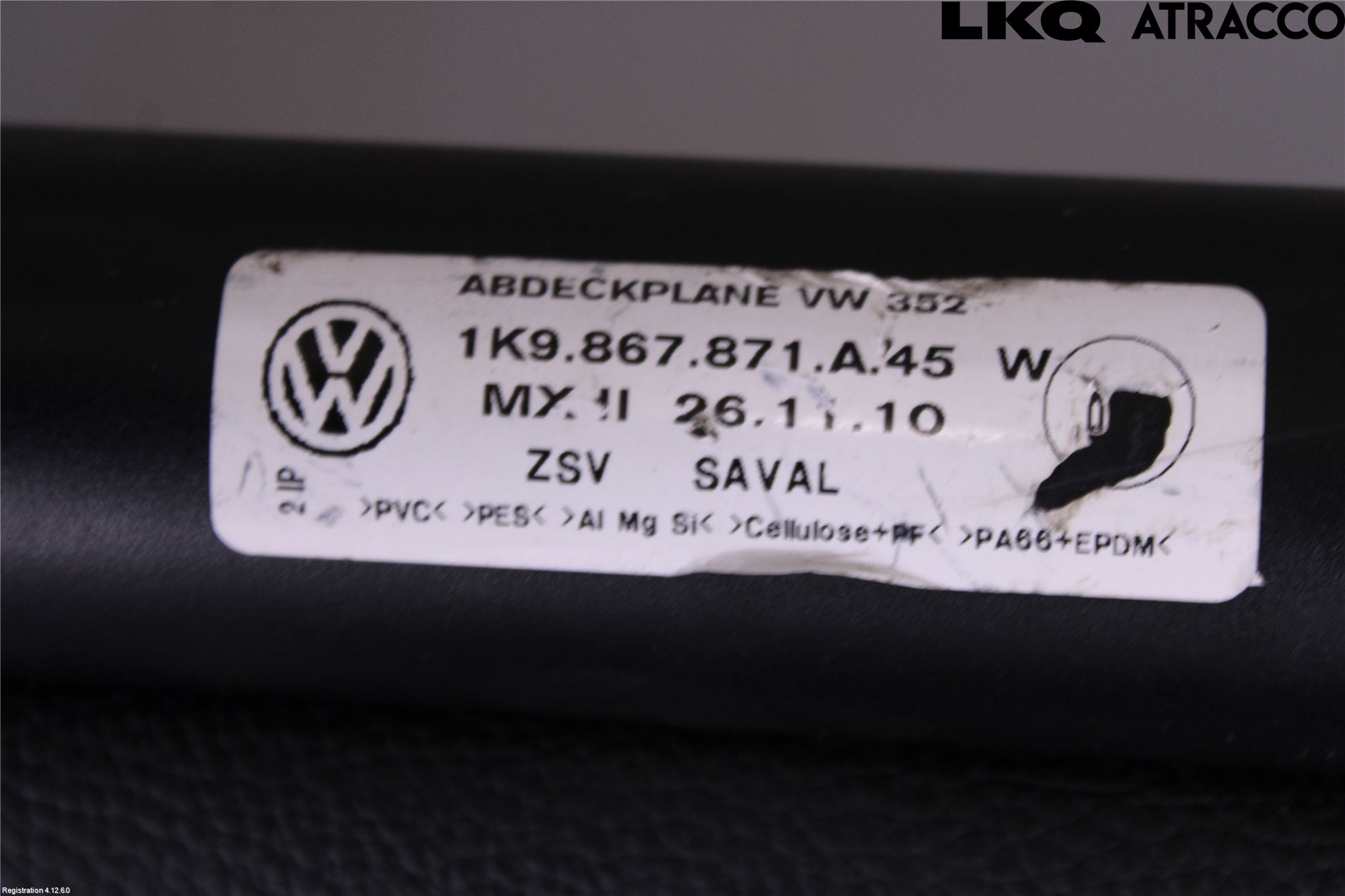 Volkswagen VW GOLF VI 09-13 Insynskydd
