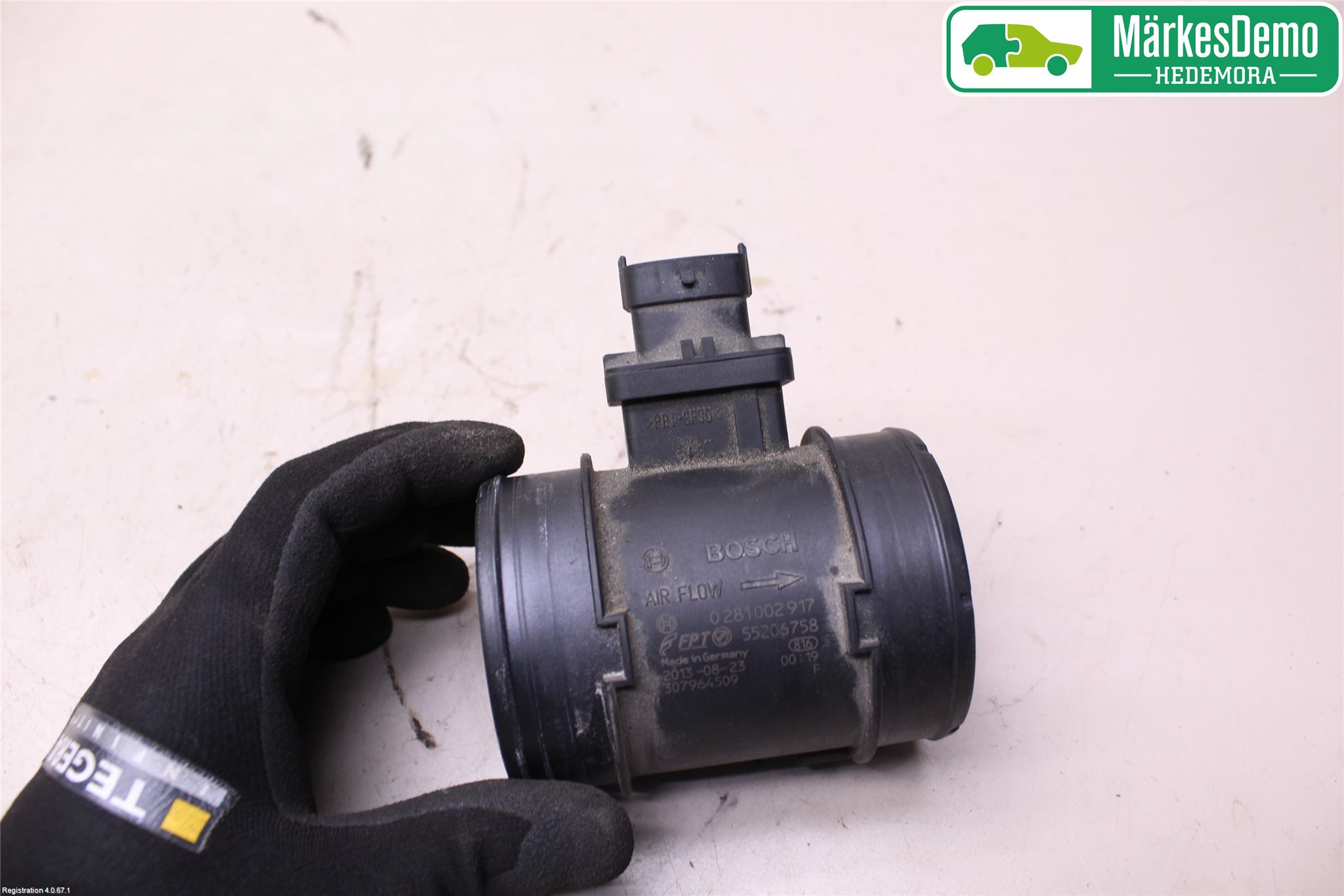 Fiat FREEMONT Injluftmassamätare