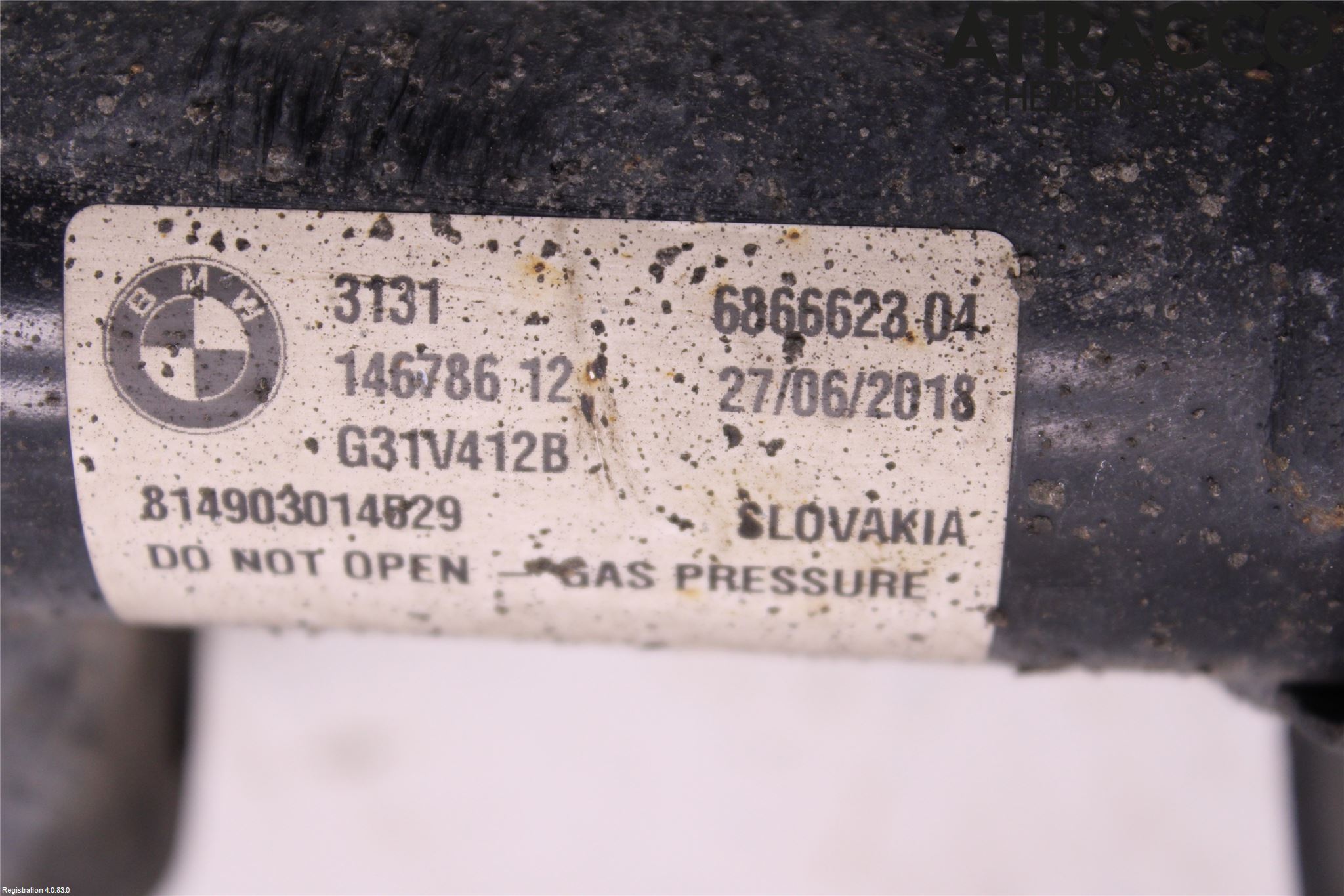 BMW 5 G30/G31/F90 17-23 Fjäderben Fram Vänster