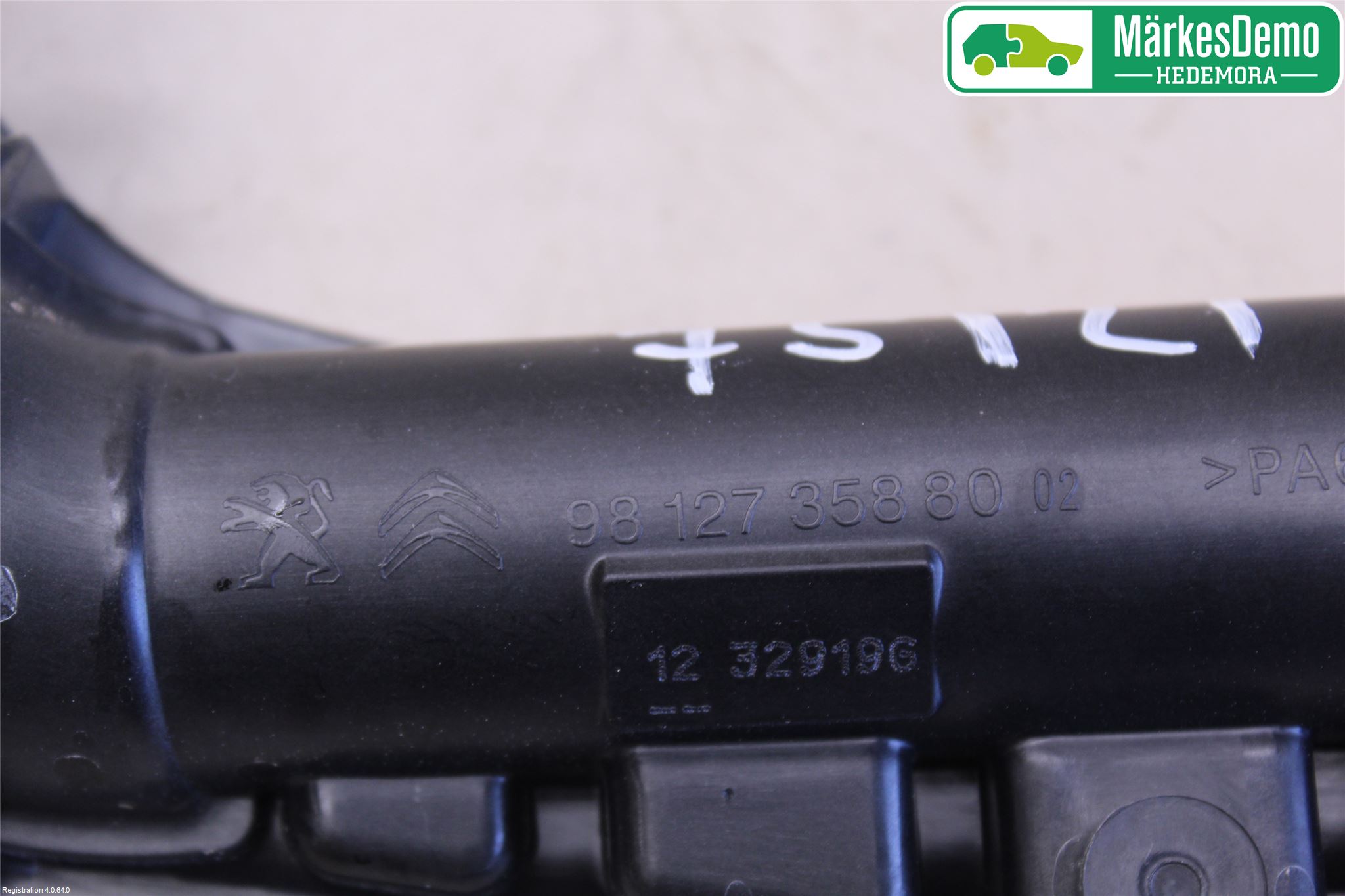 Peugeot 3008 17-24 Laddluft-Intercoolerrör