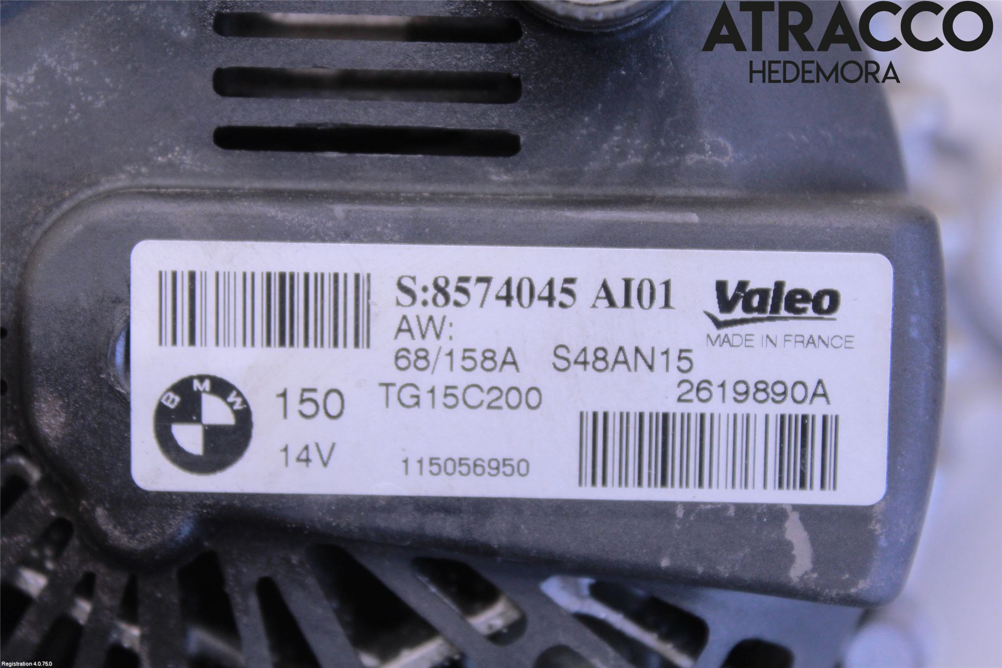 Toyota AVENSIS 16-18 Generator