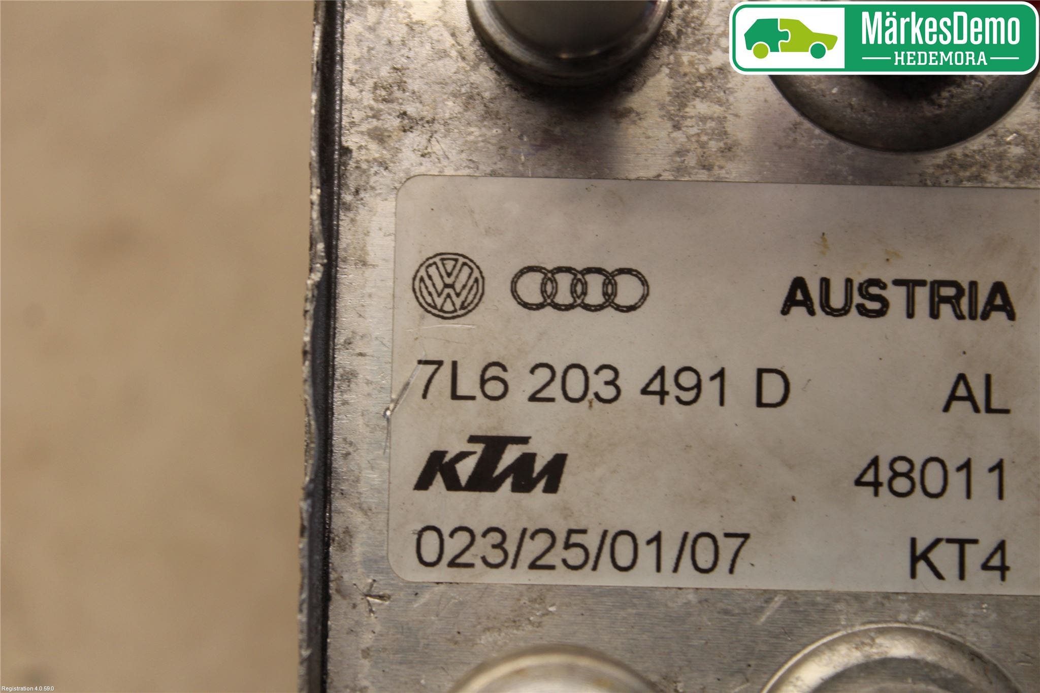 Audi Q7/SQ7 Bränslekylare