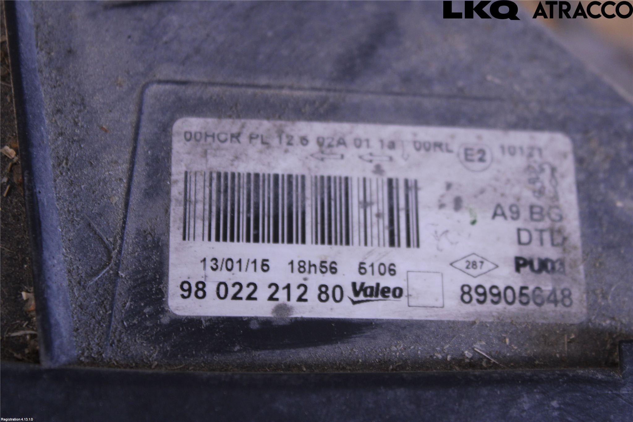 Peugeot 208 12-15 Strålkastare Höger