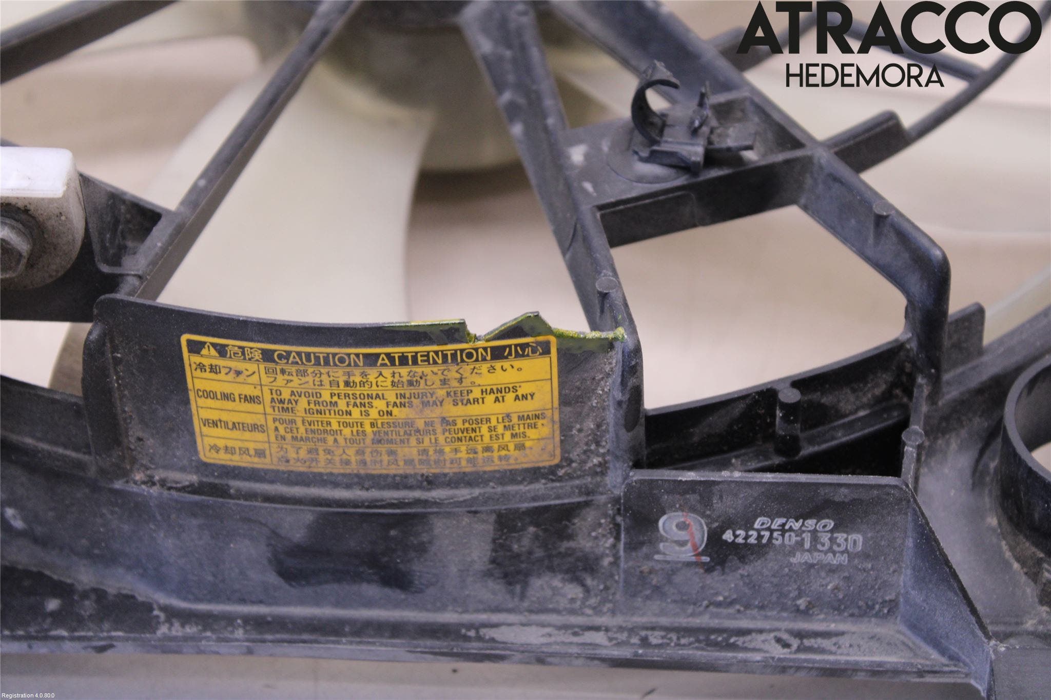 Lexus IS 220d/250/350 06-13 Kylfläkt El