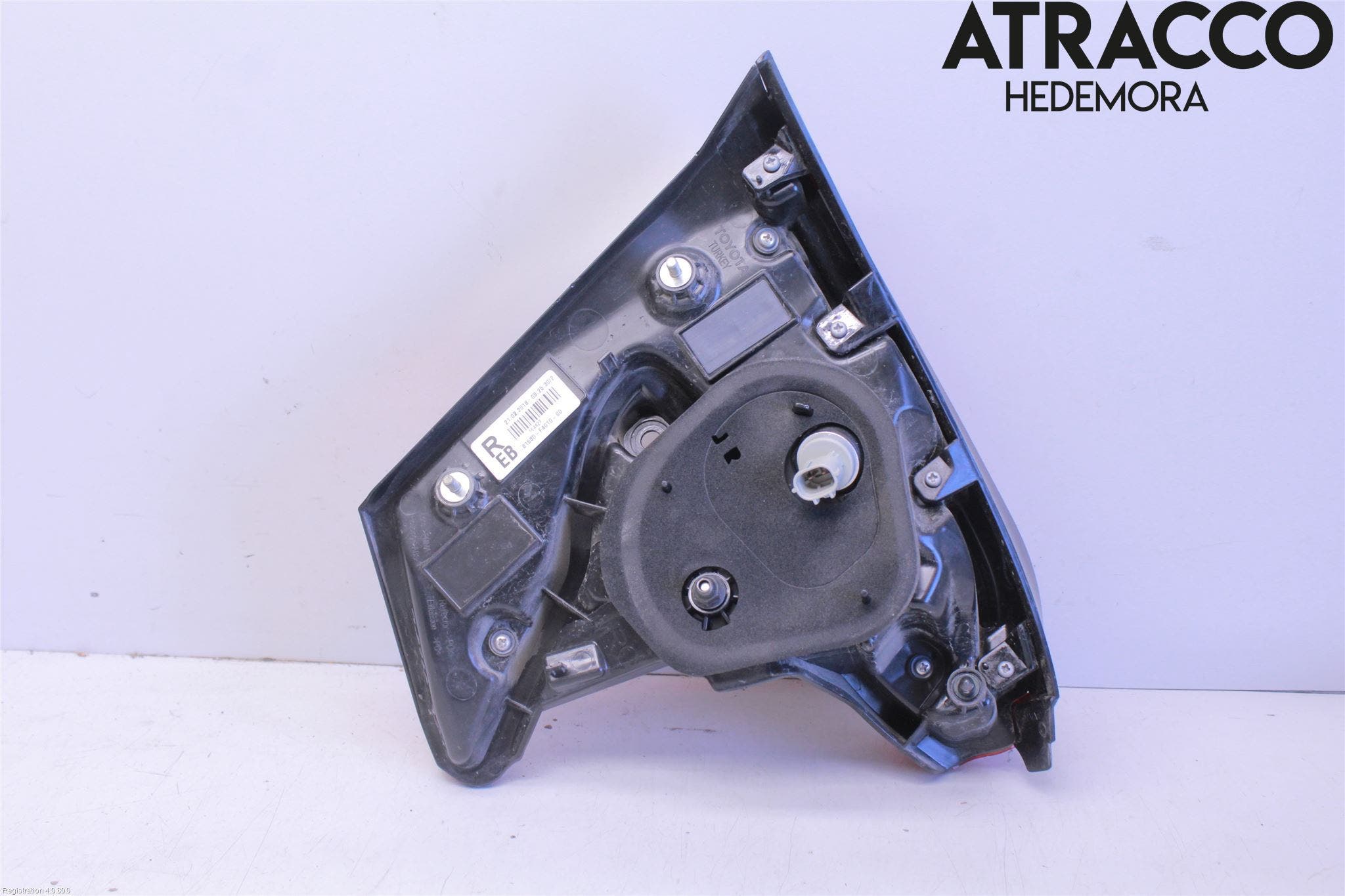 Toyota C-HR 16-23 Bakljus Lucka Hö