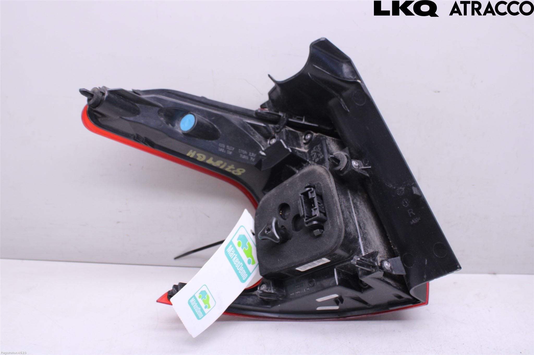 Peugeot 2008 13-20 Bakljus Höger