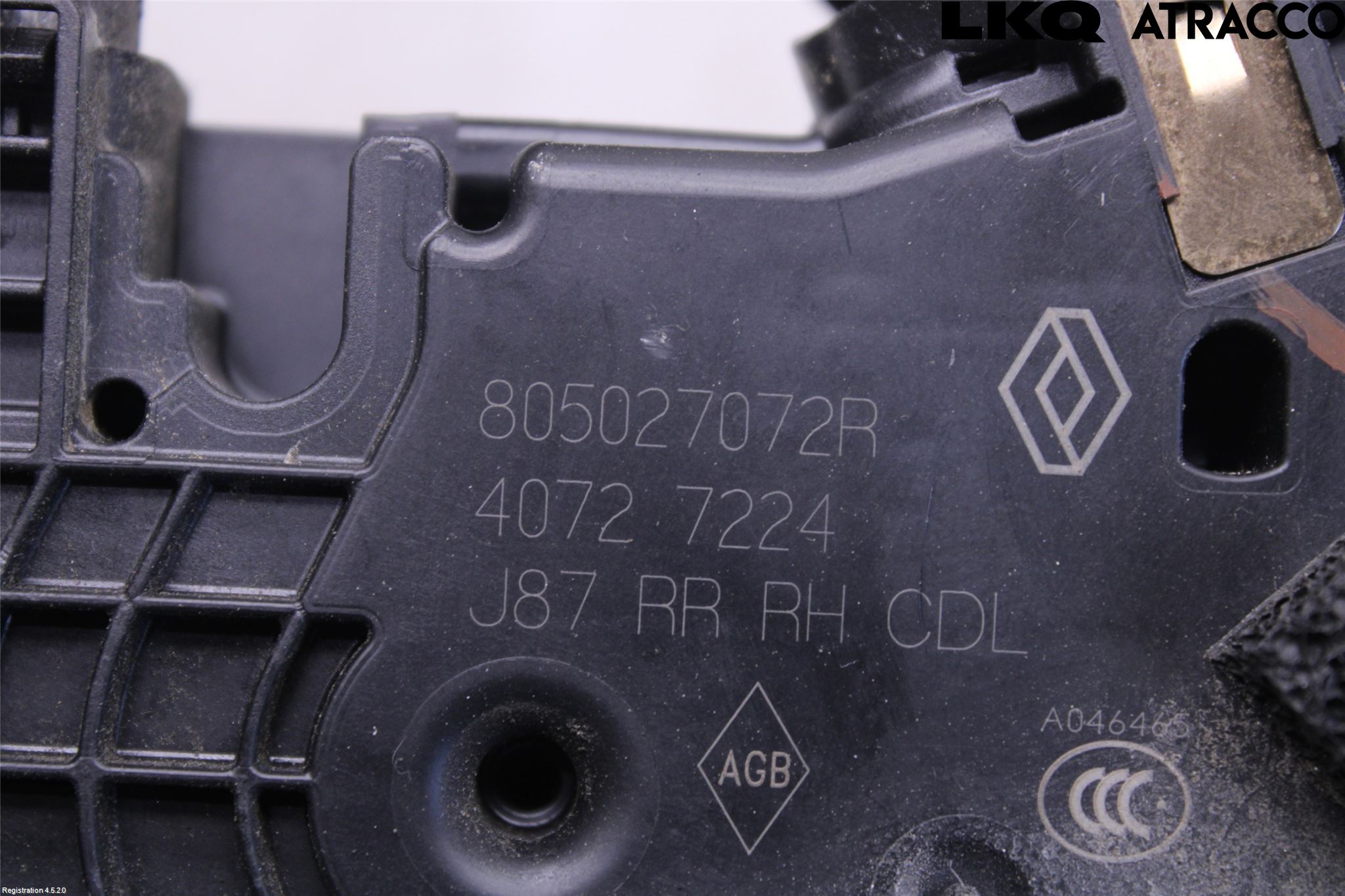 Renault CAPTUR 13-19 Låskista-Dörrlås