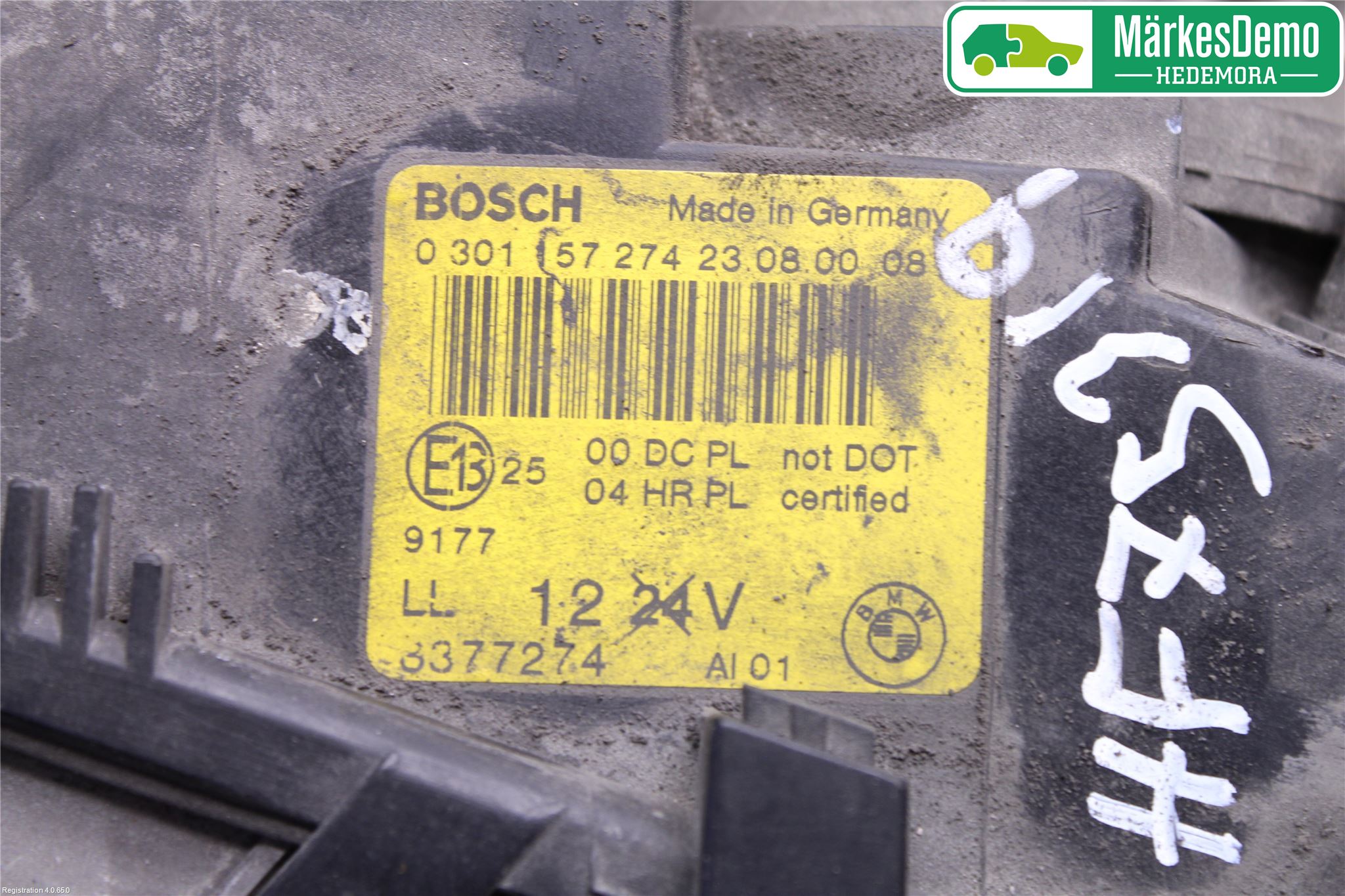 BMW 3 E46      98-05 Strålkastare Höger