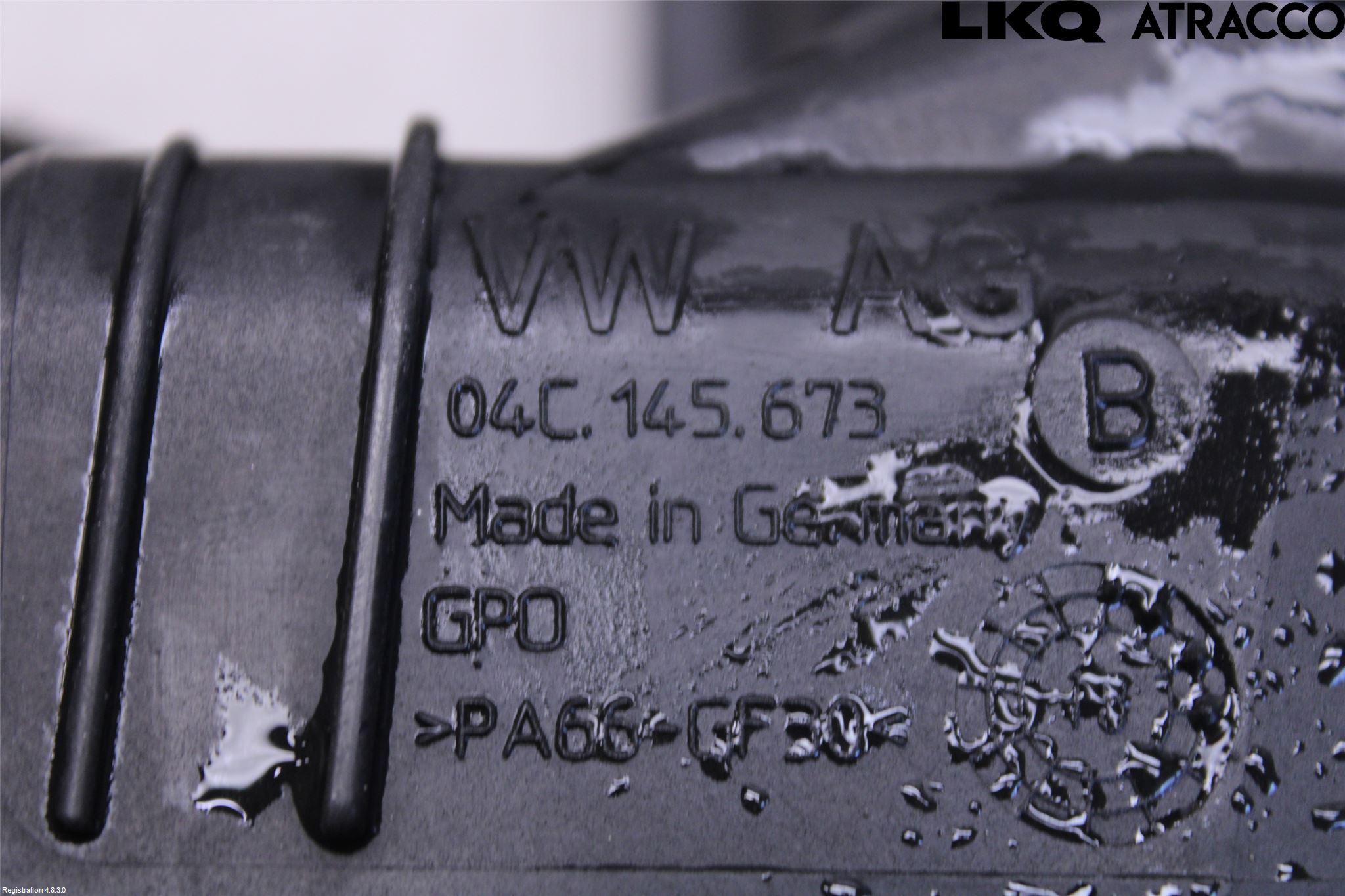 Volkswagen VW GOLF / E-GOLF VII 13-20 Laddluft-Intercoolerrör