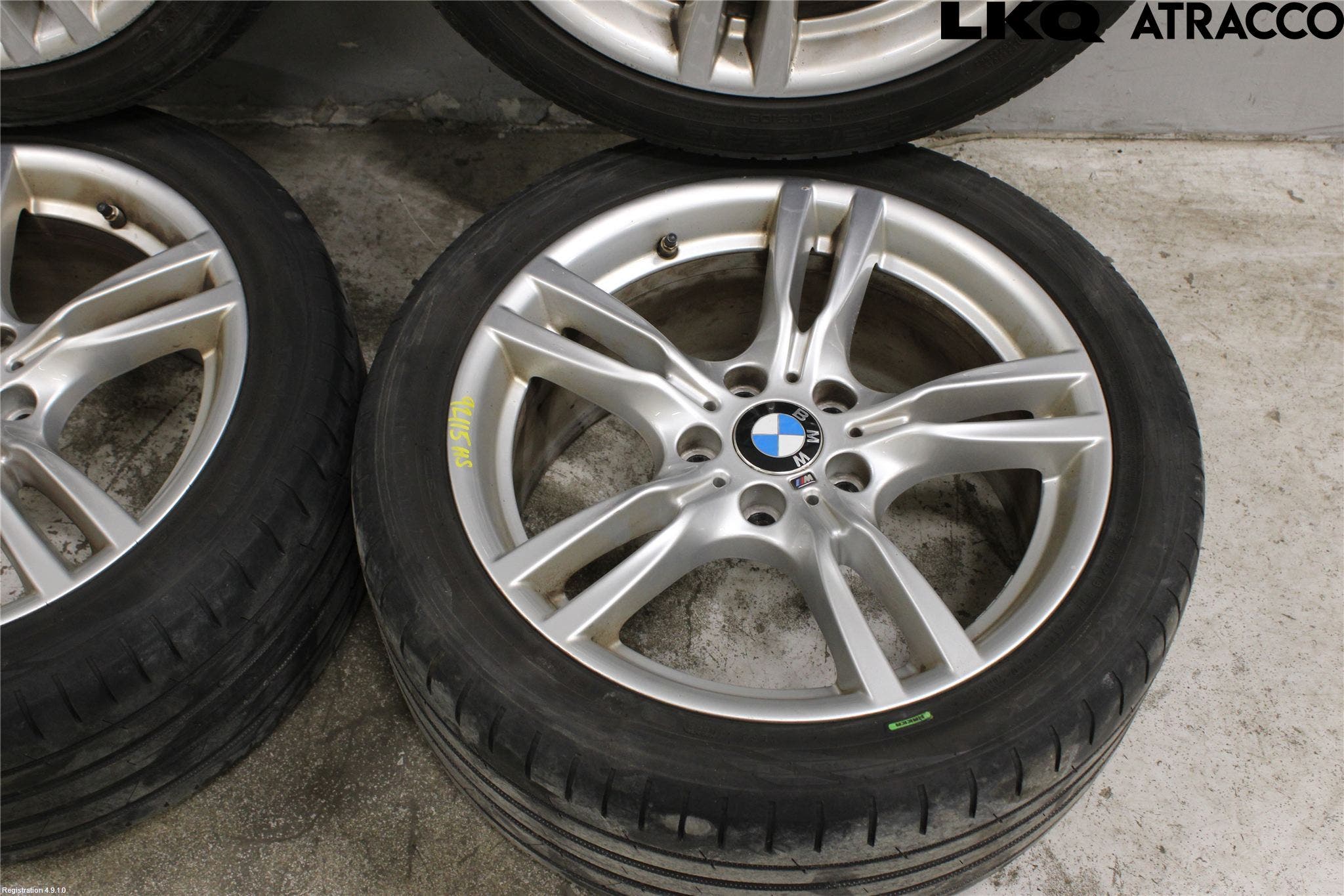 BMW 3 F30/F31/F80 12-19 Sommardäck Alumfälg 4St