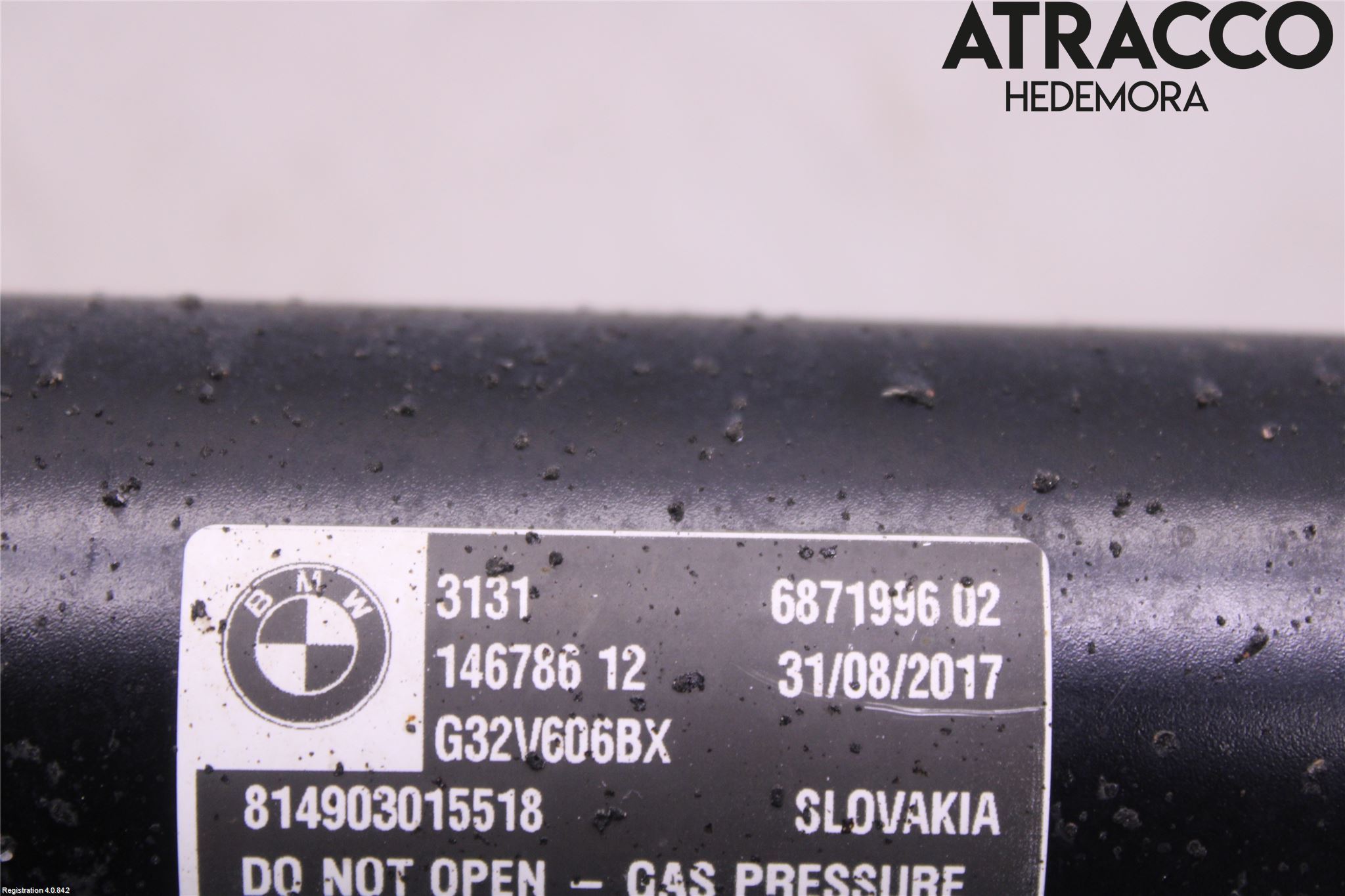 BMW 6 GT G32 18- Fjäderben Fram Höger