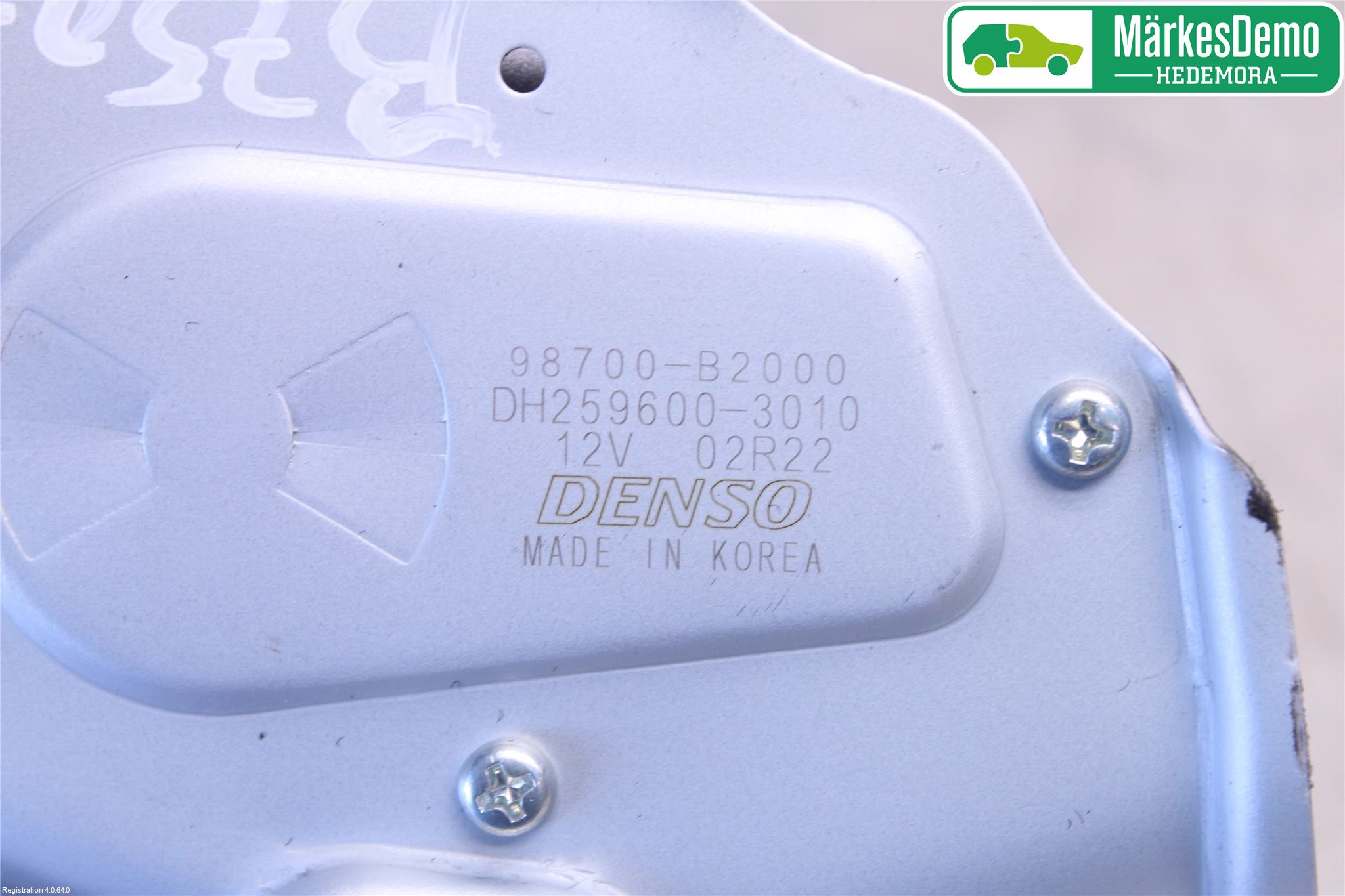 Kia SOUL 09- Torkarmotor Baklucka