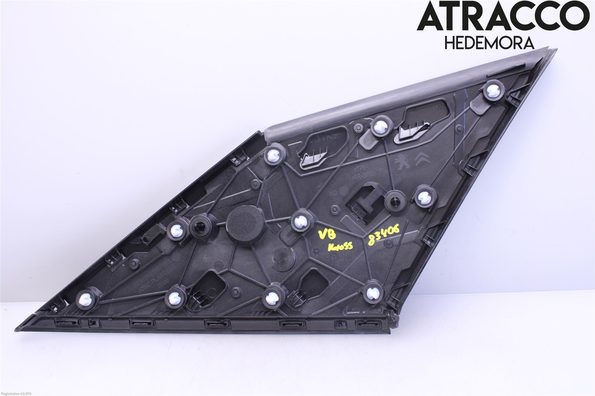 Peugeot 2008/E-2008 20- Sidoruta Bak - Dekorlist