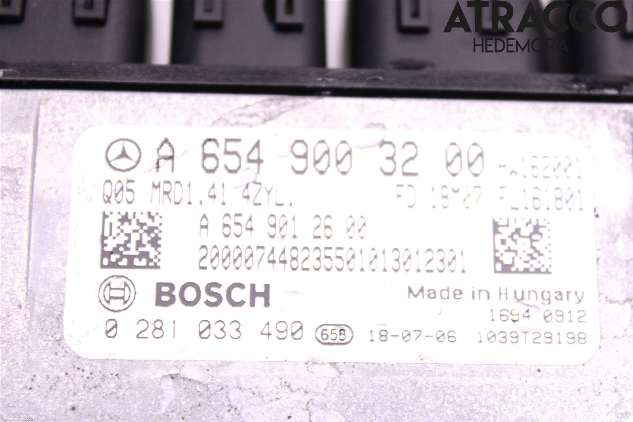 Mercedes-Benz MB C-KLASS (W205) 14-21 Styrenhet Inspump Diesel