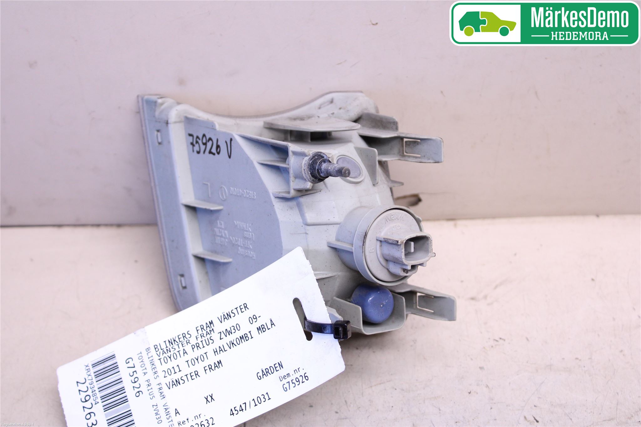 Toyota PRIUS ZVW30 09-20 Blinkers Fram Vänster
