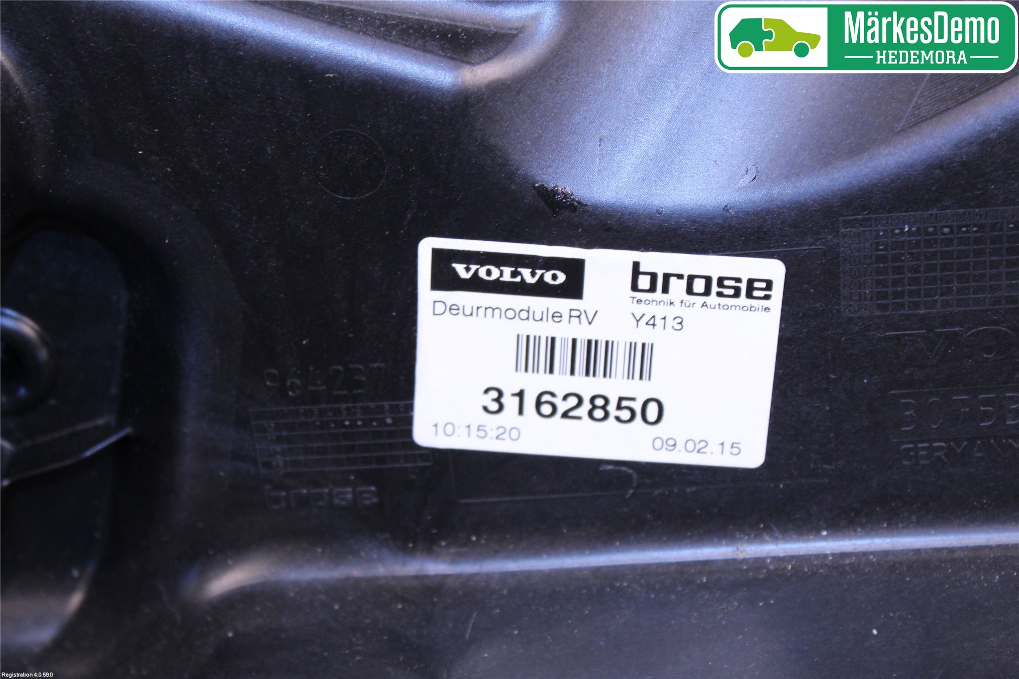 Volvo XC60 14-17 Fönsterhiss El Kompl