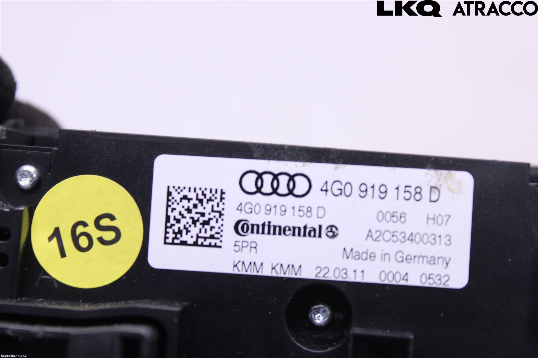 Audi A6/S6 4G 11-18 Ac Styrenhet Ac Manöveren